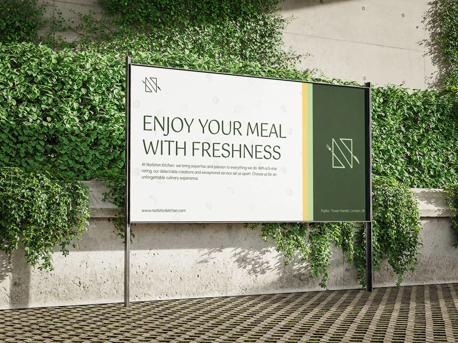 Bold branding, built to stand out — indoors or out.