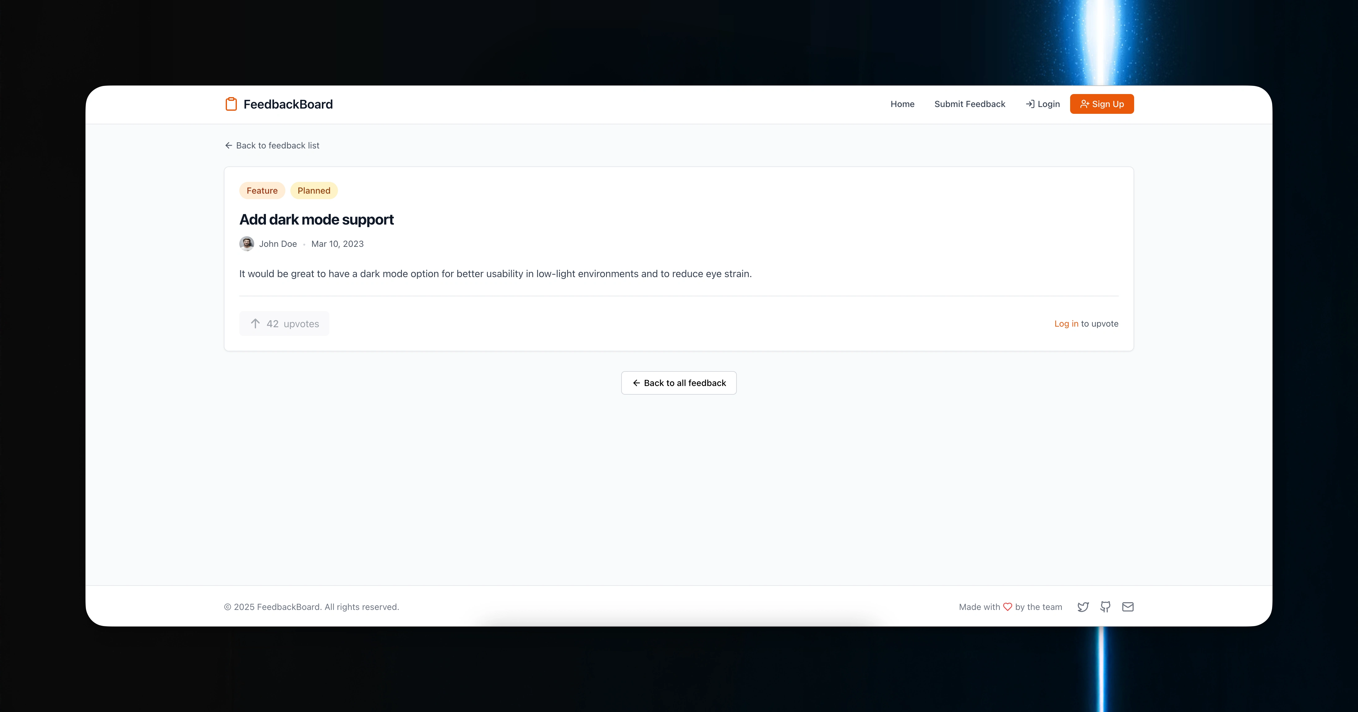 Feedback Review