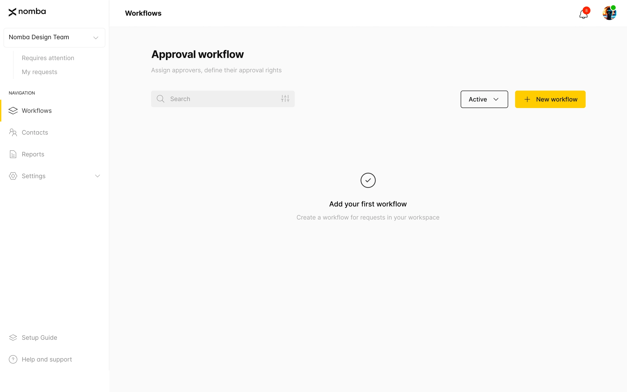 Create your first approval