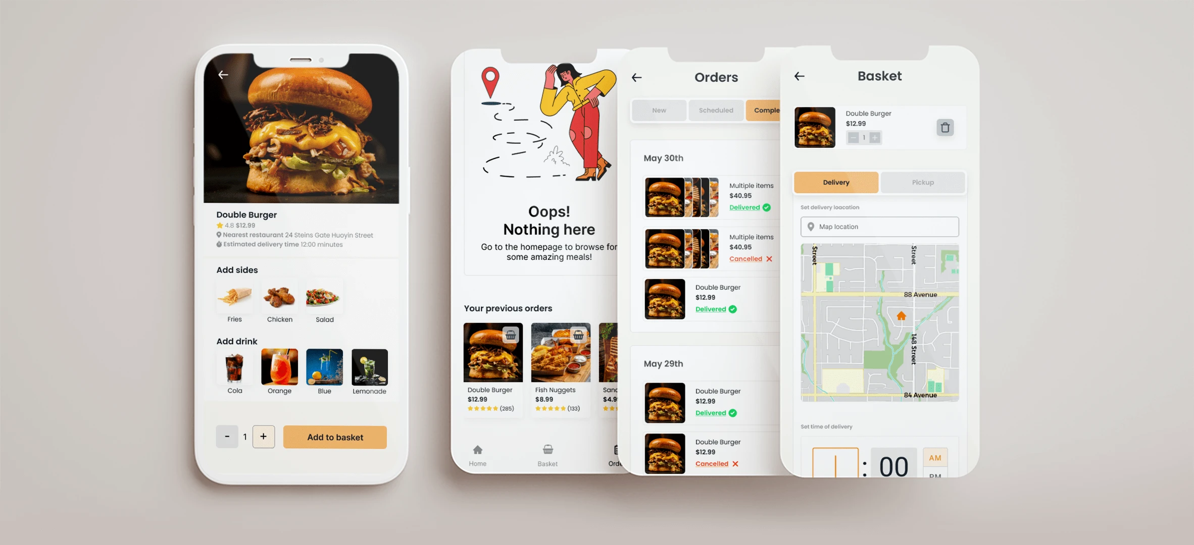 Hayai Mobile Screens