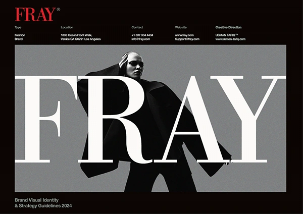 Fray Brand identity cover