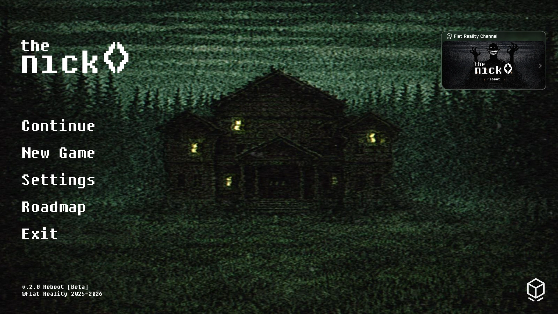 Title Screen UI Screenshort