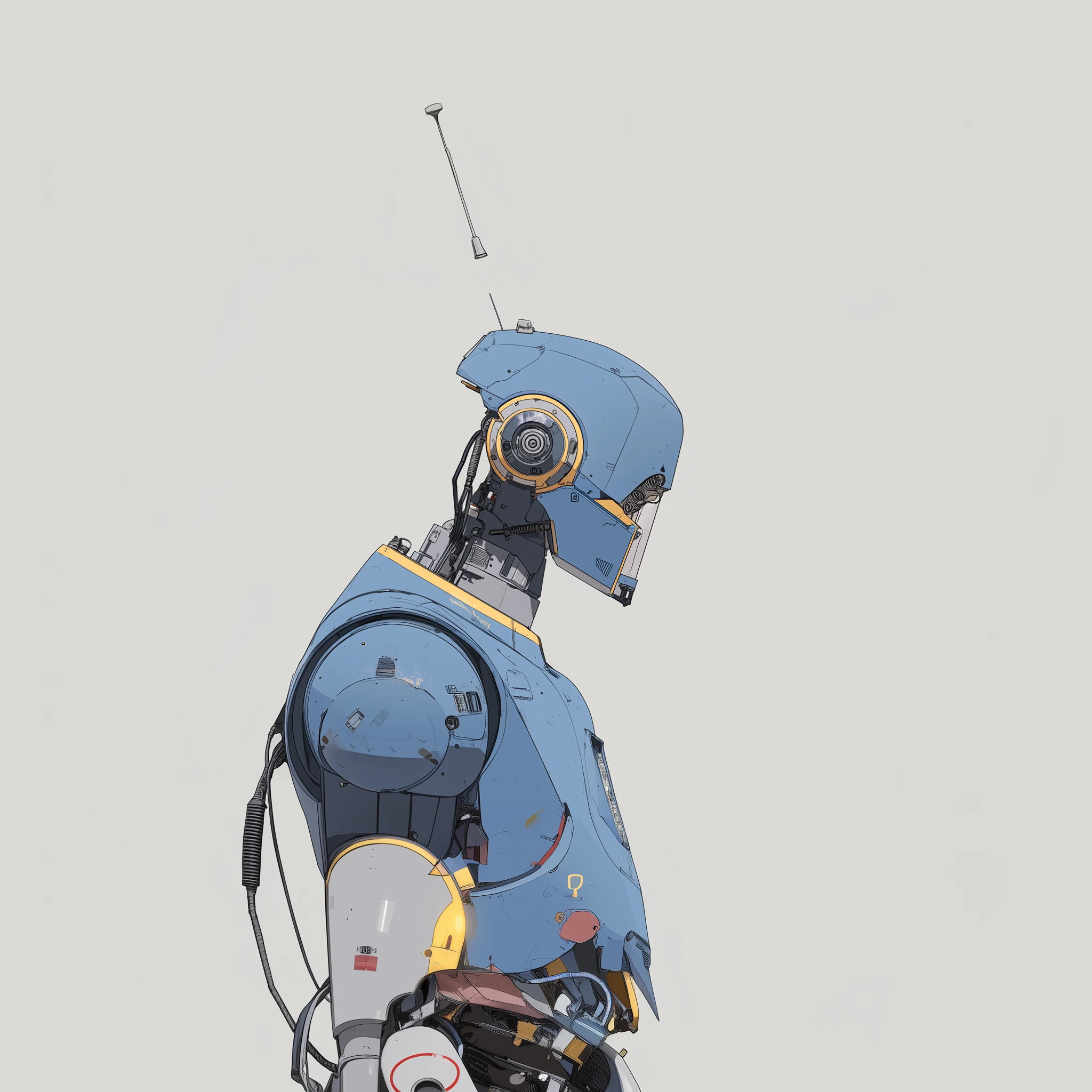 Kind Robot Image Generated with Midjourney