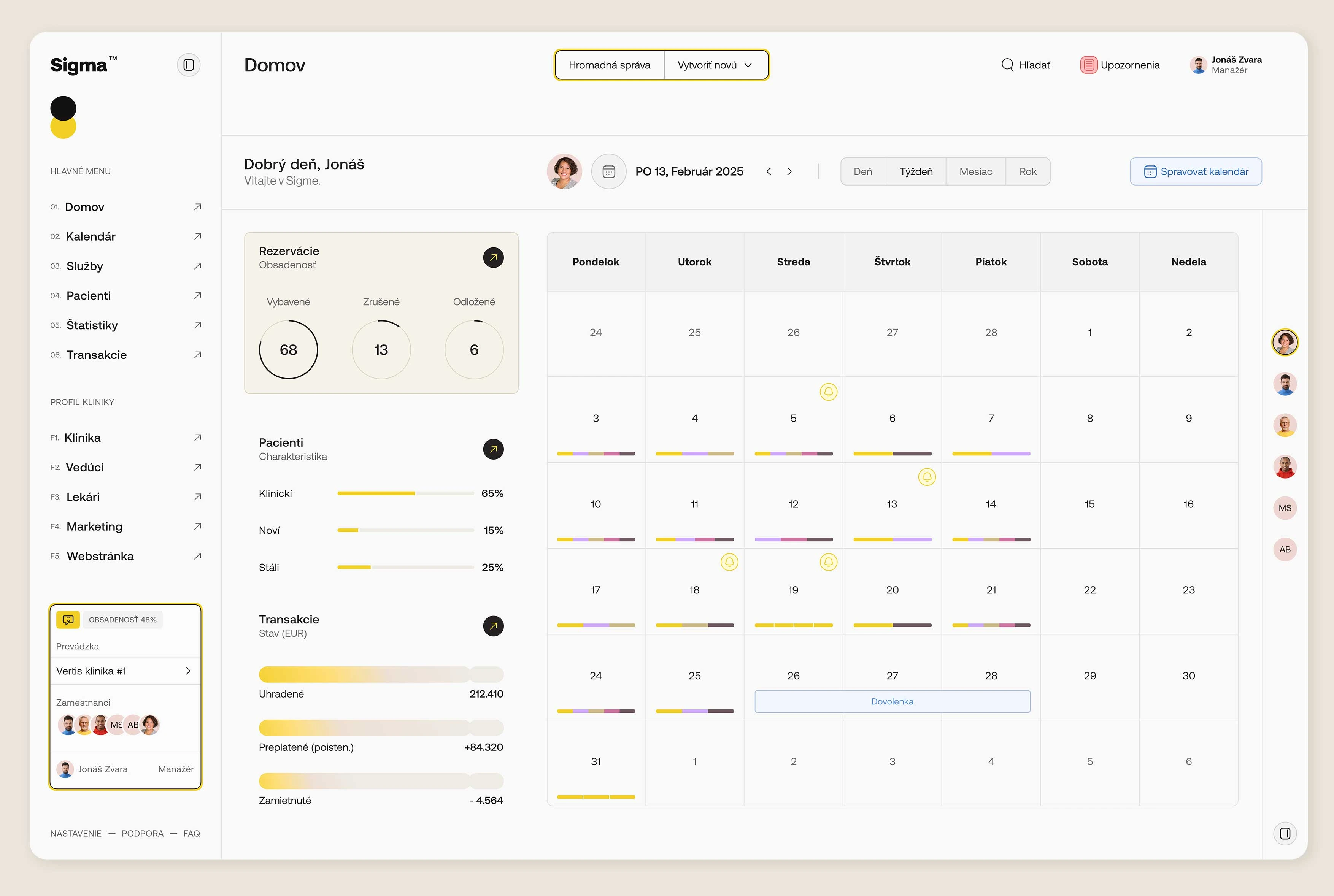 **Clinic Flow Dashboard**
