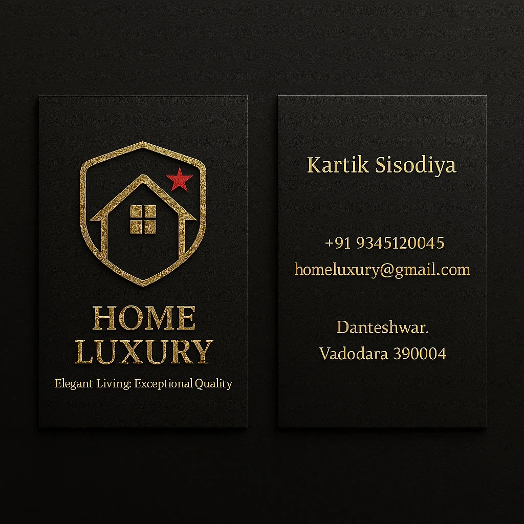 Overview:  
HOME LUXURY is a premium home lifestyle brand that embodies sophistication, comfort, and timeless elegance.
✓This logo was crafted to reflect the brand’s commitment to exceptional quality and refined aesthetics.
 
Logo Concept:  
The centerpiece of the design is a stylized golden house enclosed within a shield—symbolizing protection, prestige, and warmth. 
✓The four-pane window evokes a sense of openness and homeliness, while the red star at the top corner adds a subtle touch of aspiration and excellence.
 
Typography & Color Palette:  
The brand name “HOME LUXURY” is rendered in a classic serif font, gold-toned to convey luxury and trust.  
✓The tagline “Elegant Living, Exceptional Quality” complements the main text in a refined, smaller serif style, reinforcing the brand’s promise.  
✓The gold and red palette was chosen to evoke richness, celebration, and emotional warmth—ideal for a brand rooted in premium home experiences.
 
Design Philosophy:  
This logo blends traditional motifs with modern minimalism. 
✓The shield and house elements pay homage to heritage and security, while the clean lines and balanced composition ensure contemporary appeal. 
✓It’s designed to resonate with discerning homeowners who value both style and substance.
