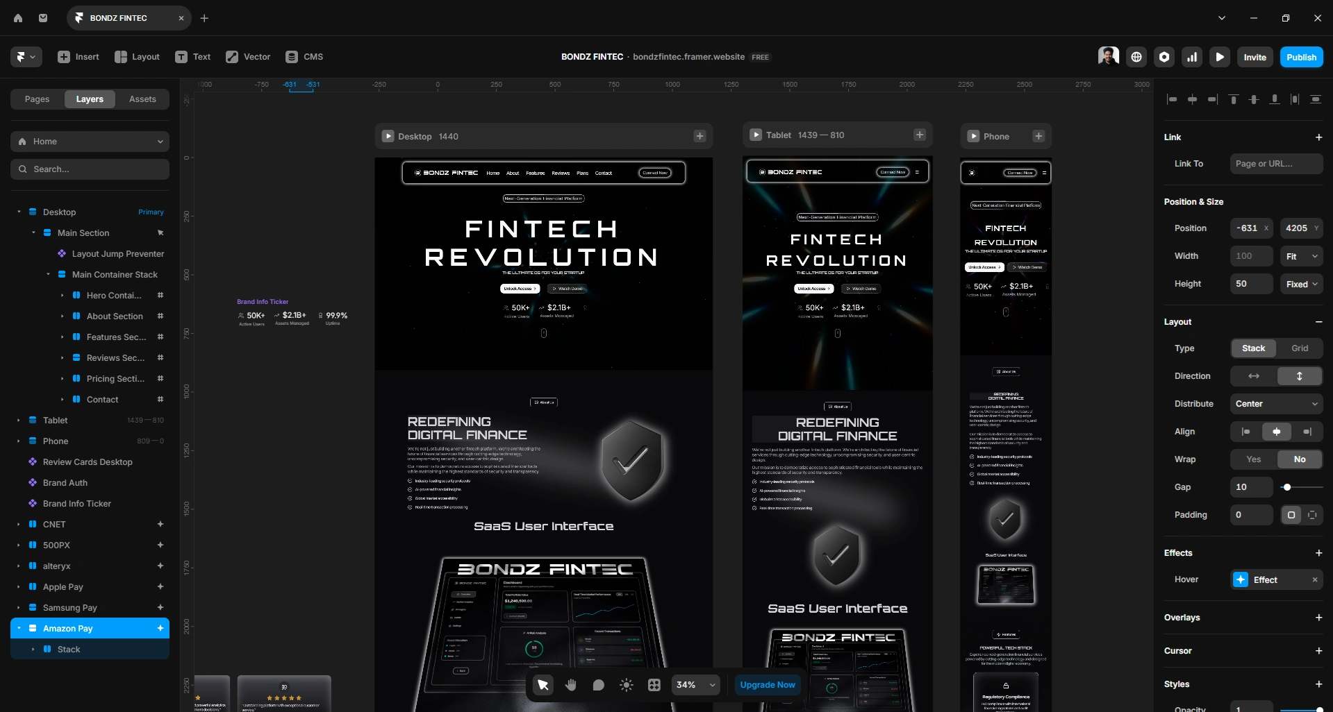  Framer Web Design & Development 