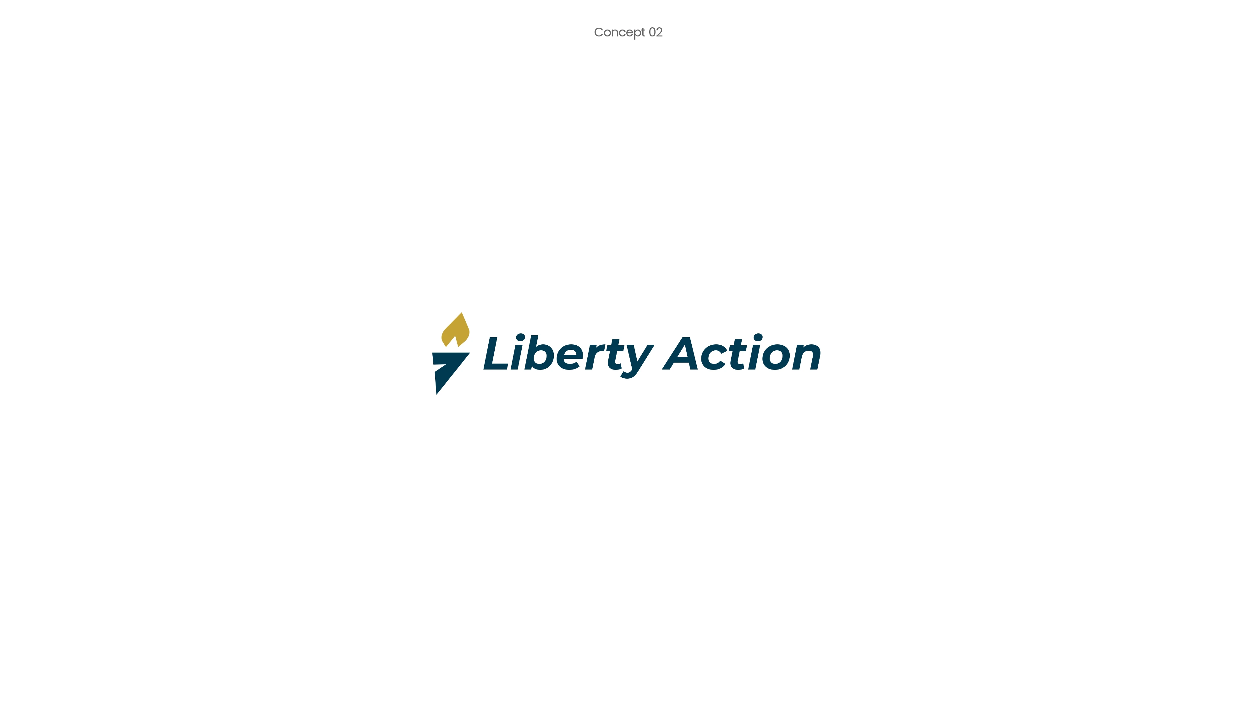 Liberty Action logo design page 3