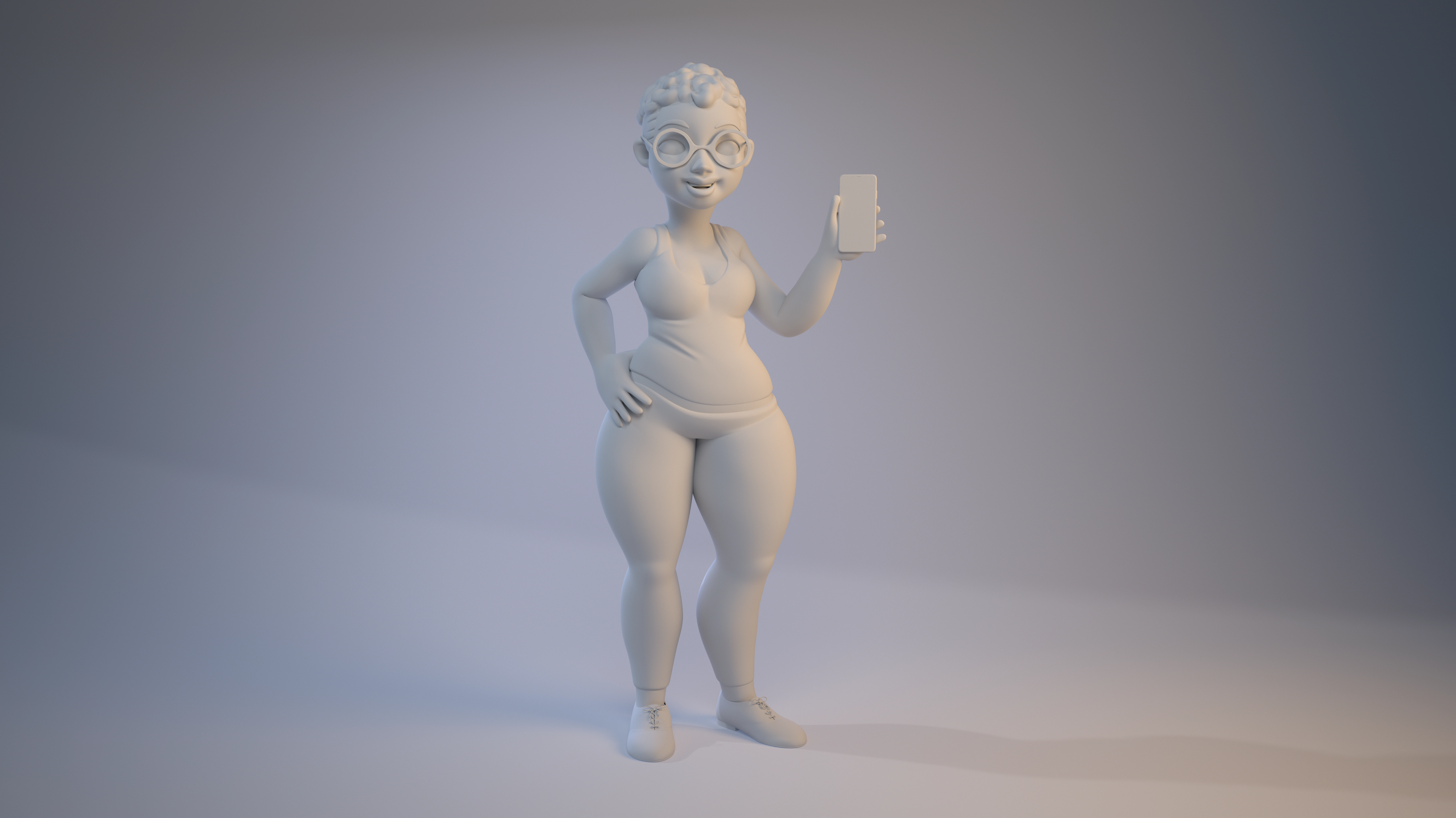 Clay Render