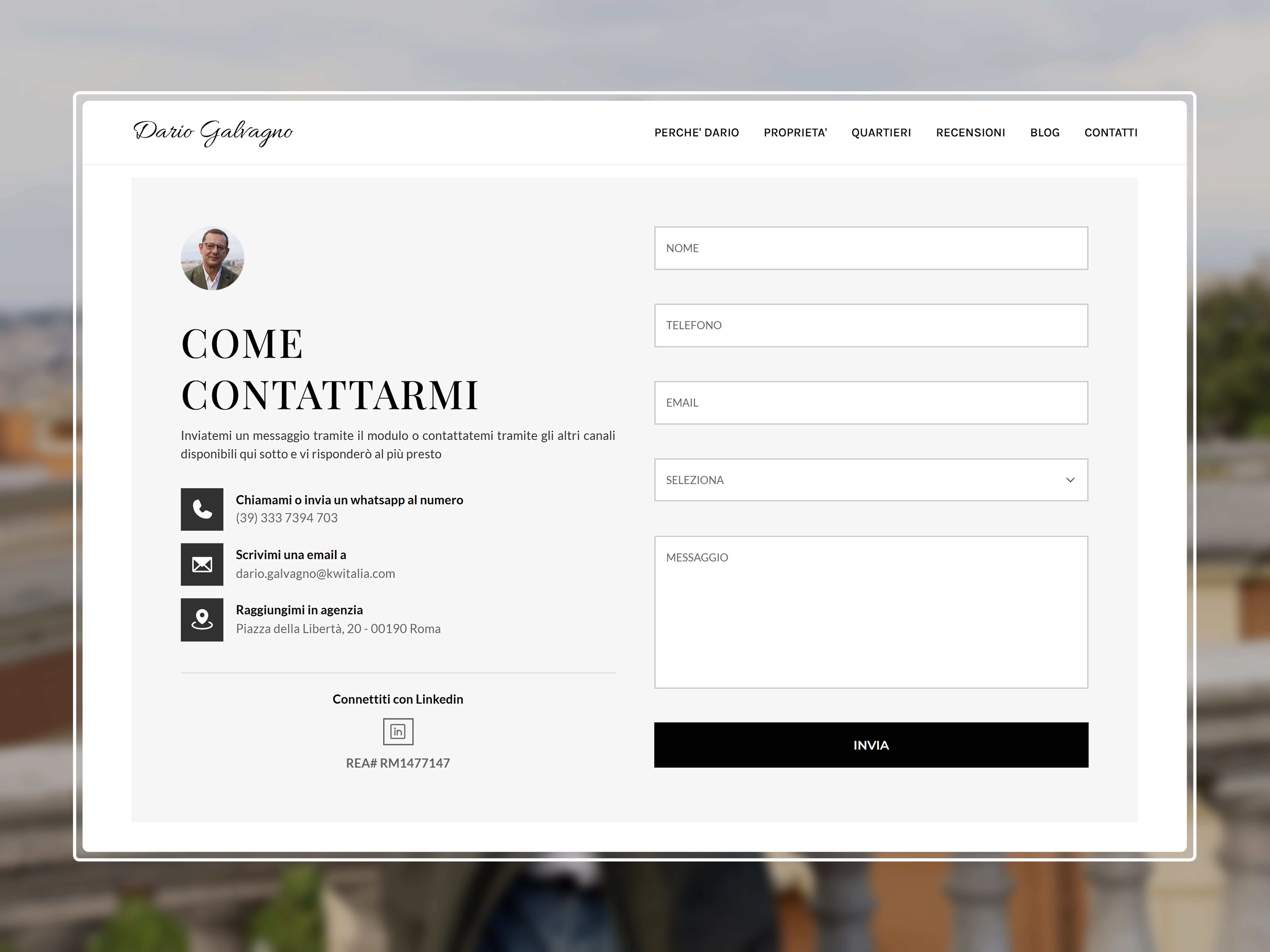 Contact Page