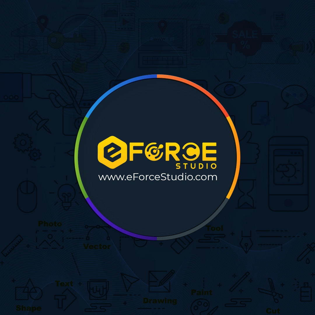 Designed a modern and professional logo for eForce Studio, symbolizing creativity, trust, and innovation for a strong brand identity.