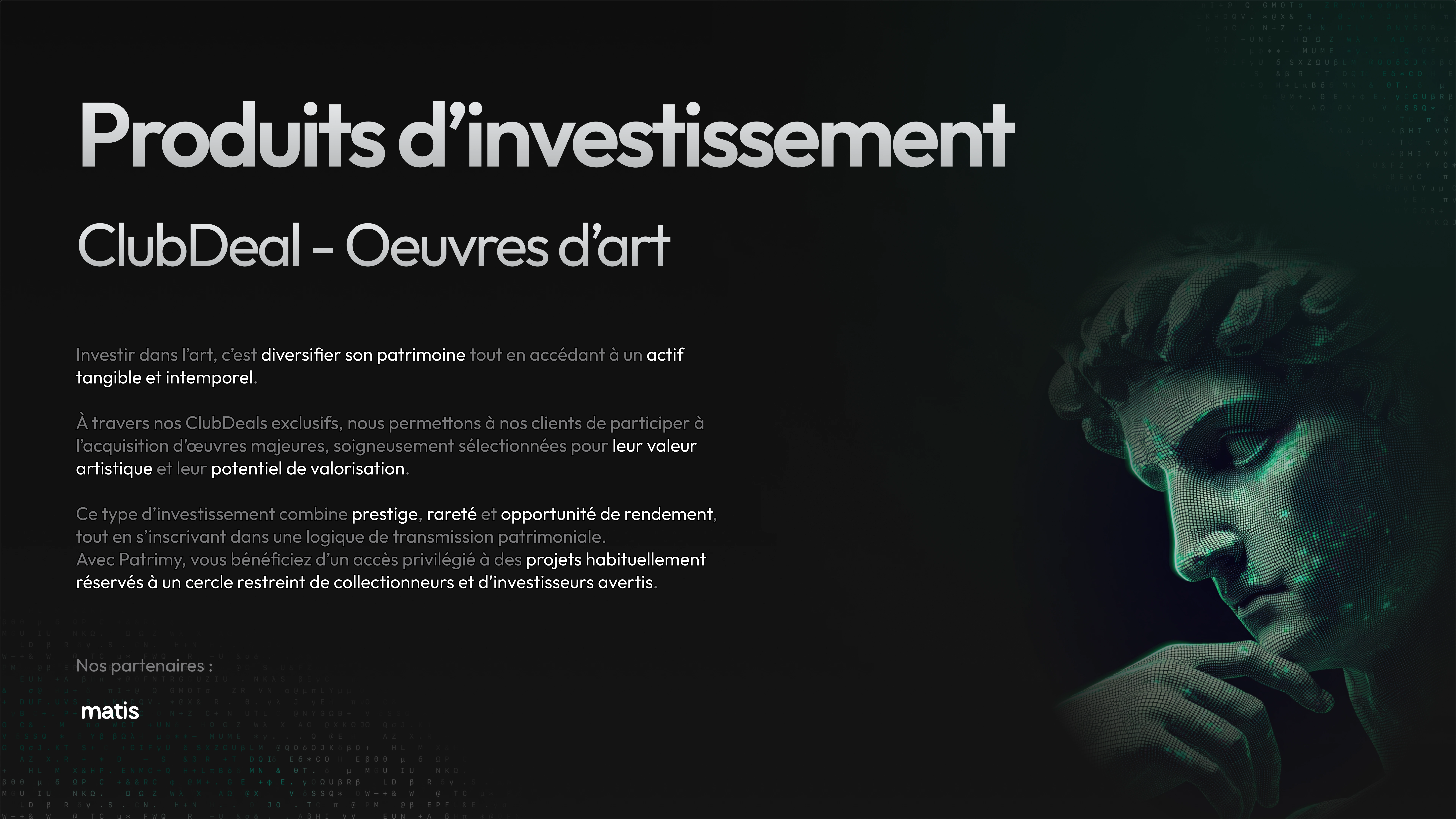 How Patrimy Helps Clients Invest in Art