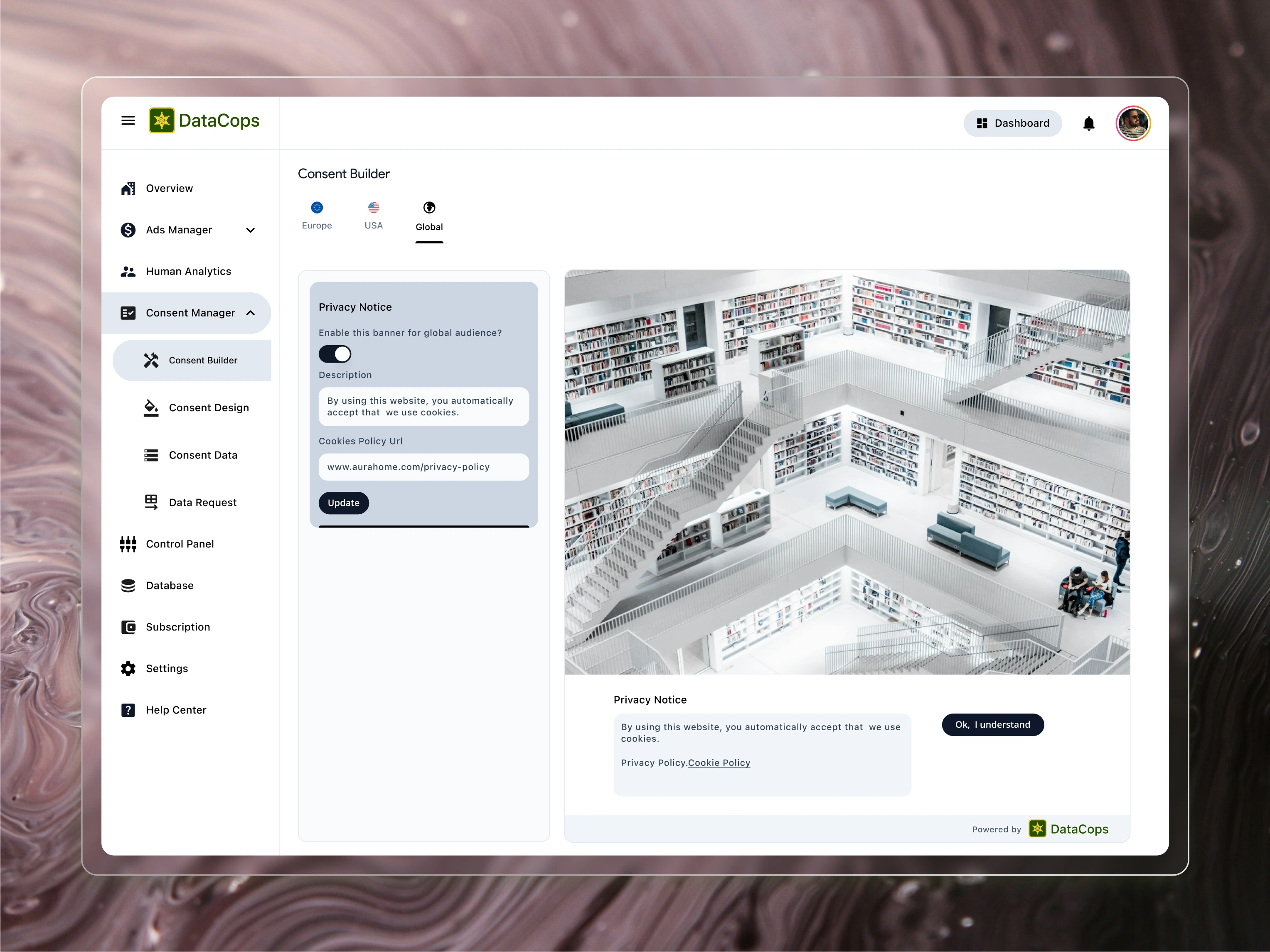 
Creating a Simple, Global Cookie Consent Banner with Live Preview