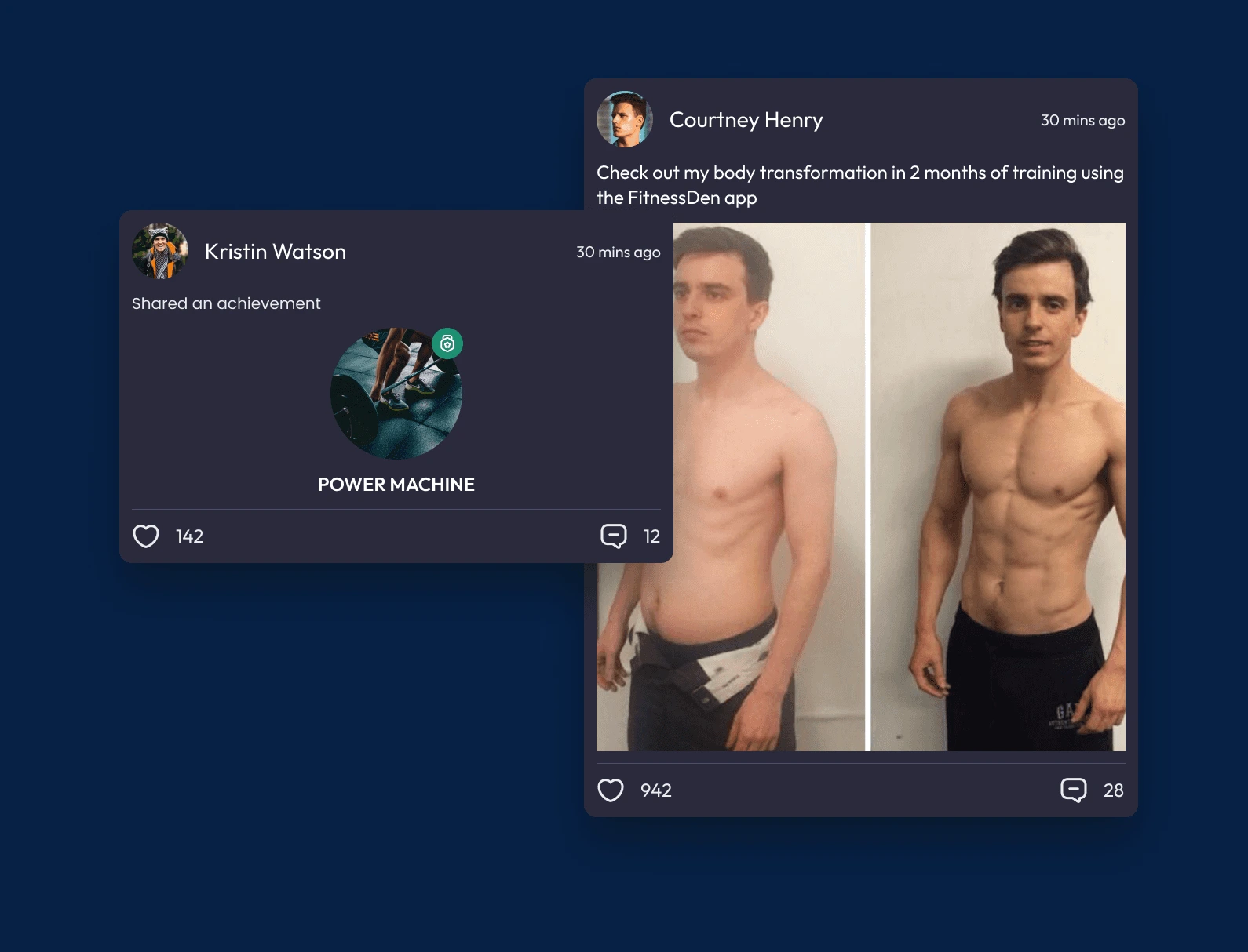Social Feeds Cards