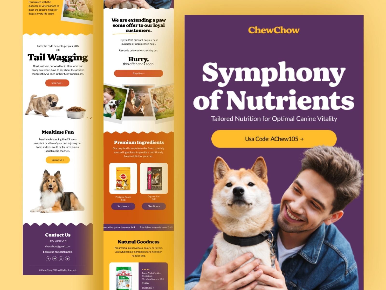 ChewChow Email Campaign