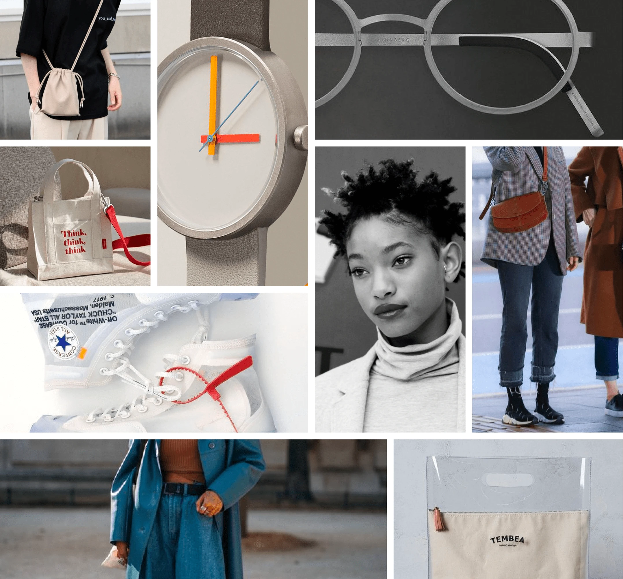 Visual board reflecting the archetype the headphones would be aimed at