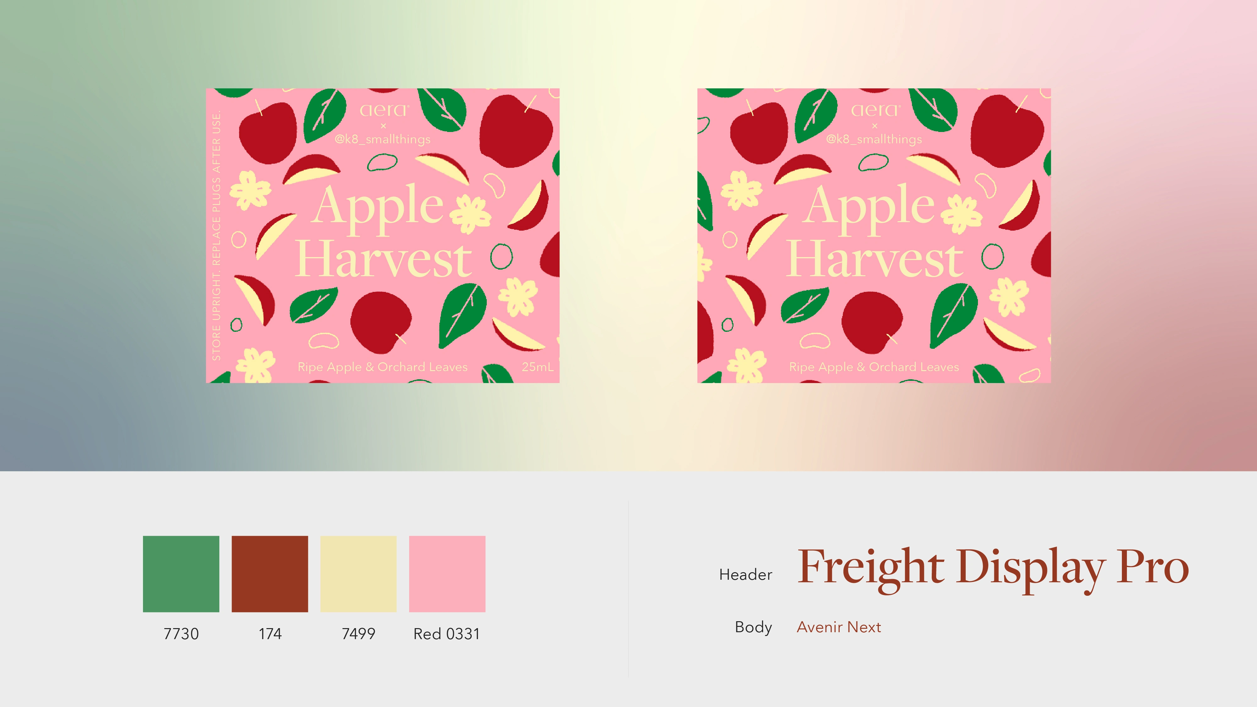 Capsule and box label.