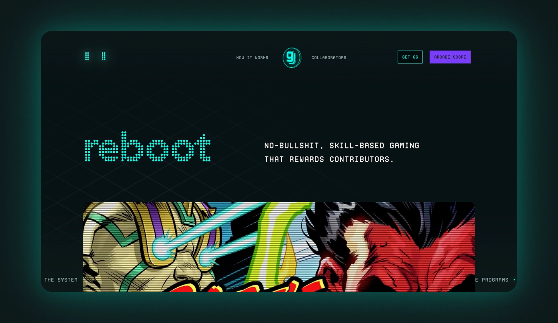 reboot.gg Home Page