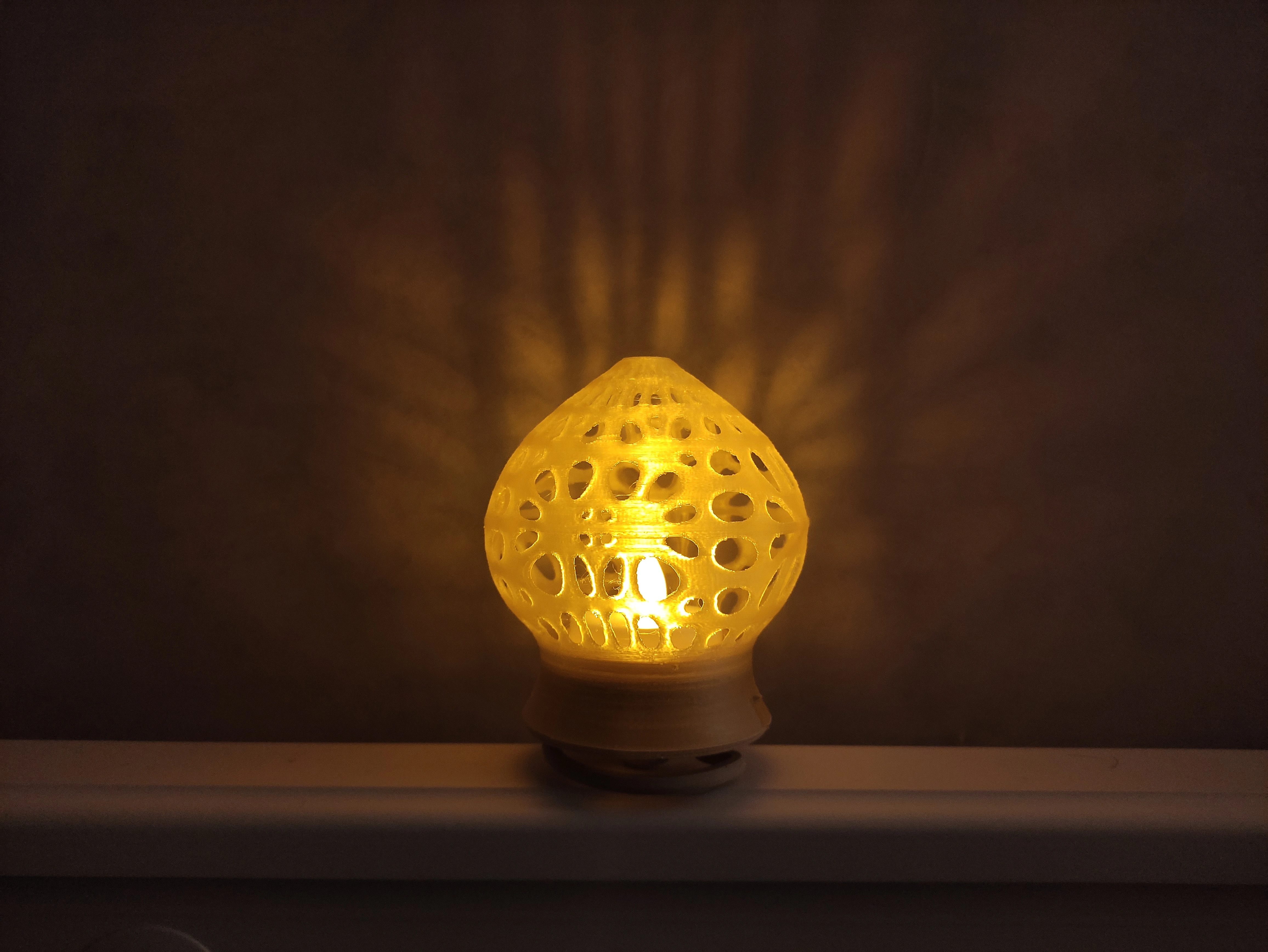 Product fully functional prototype, created through FDM printing.