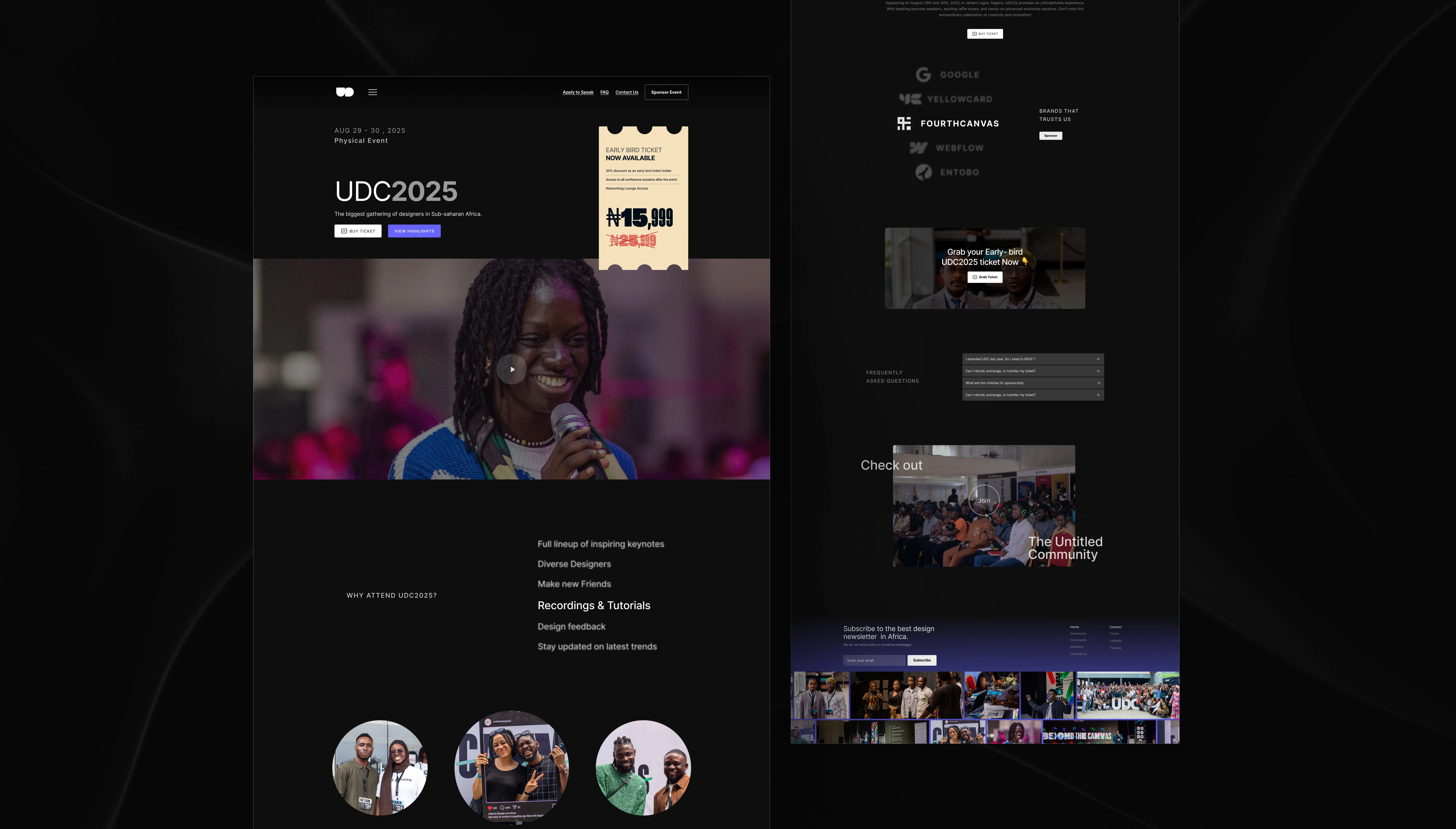 Conference Page 😍
