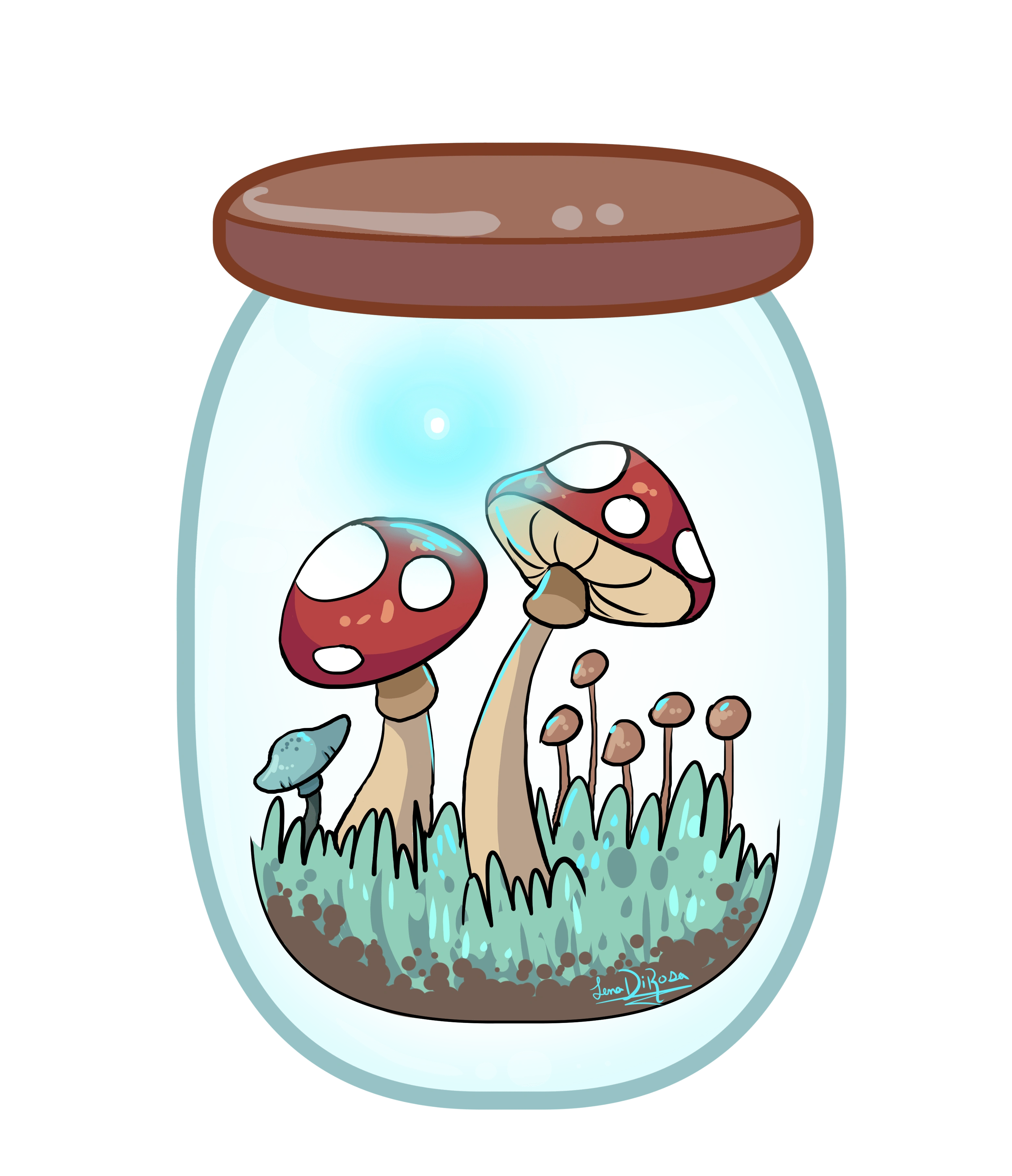 Mushroom Jar