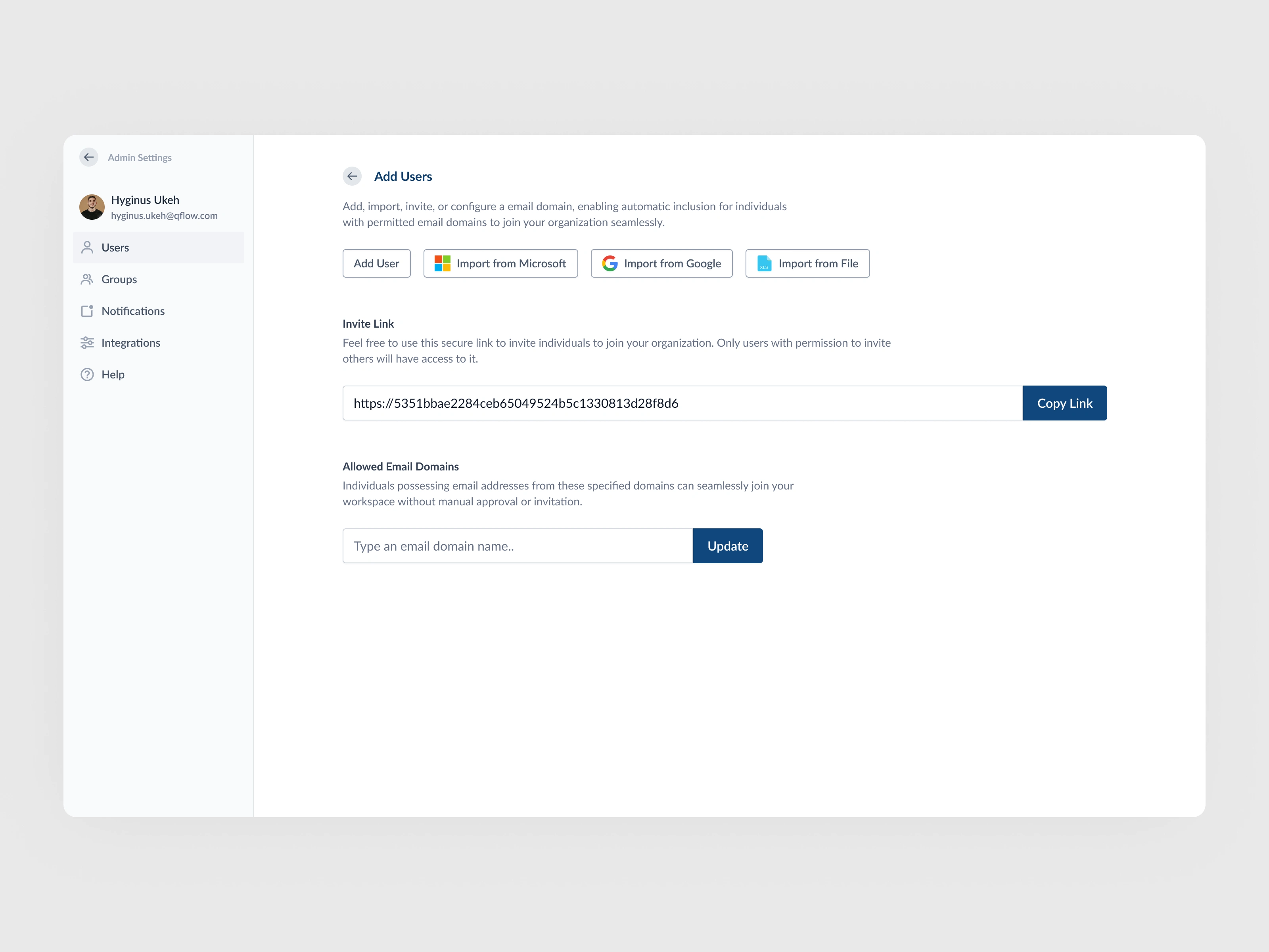 Admin - Adding Users
