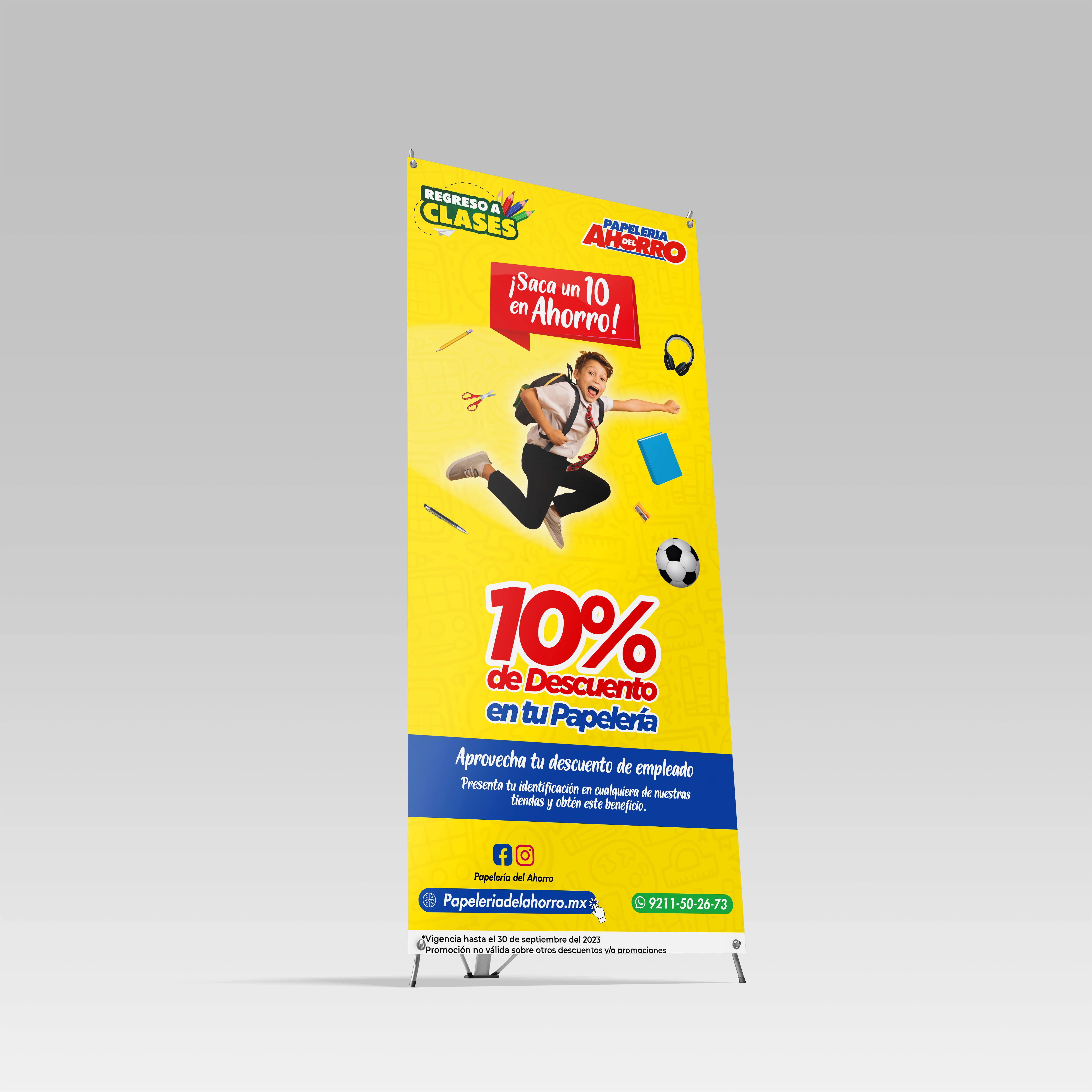 Roll Up Regreso a Clases 2023