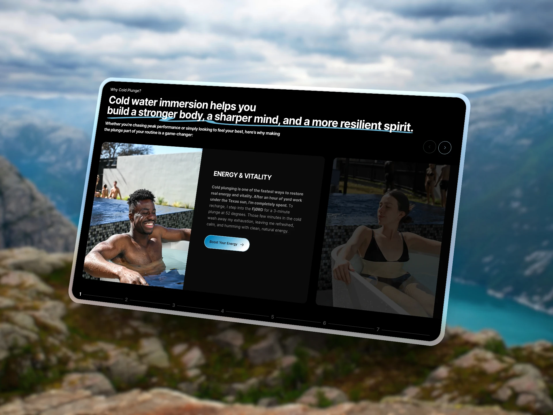 FjØRD website
