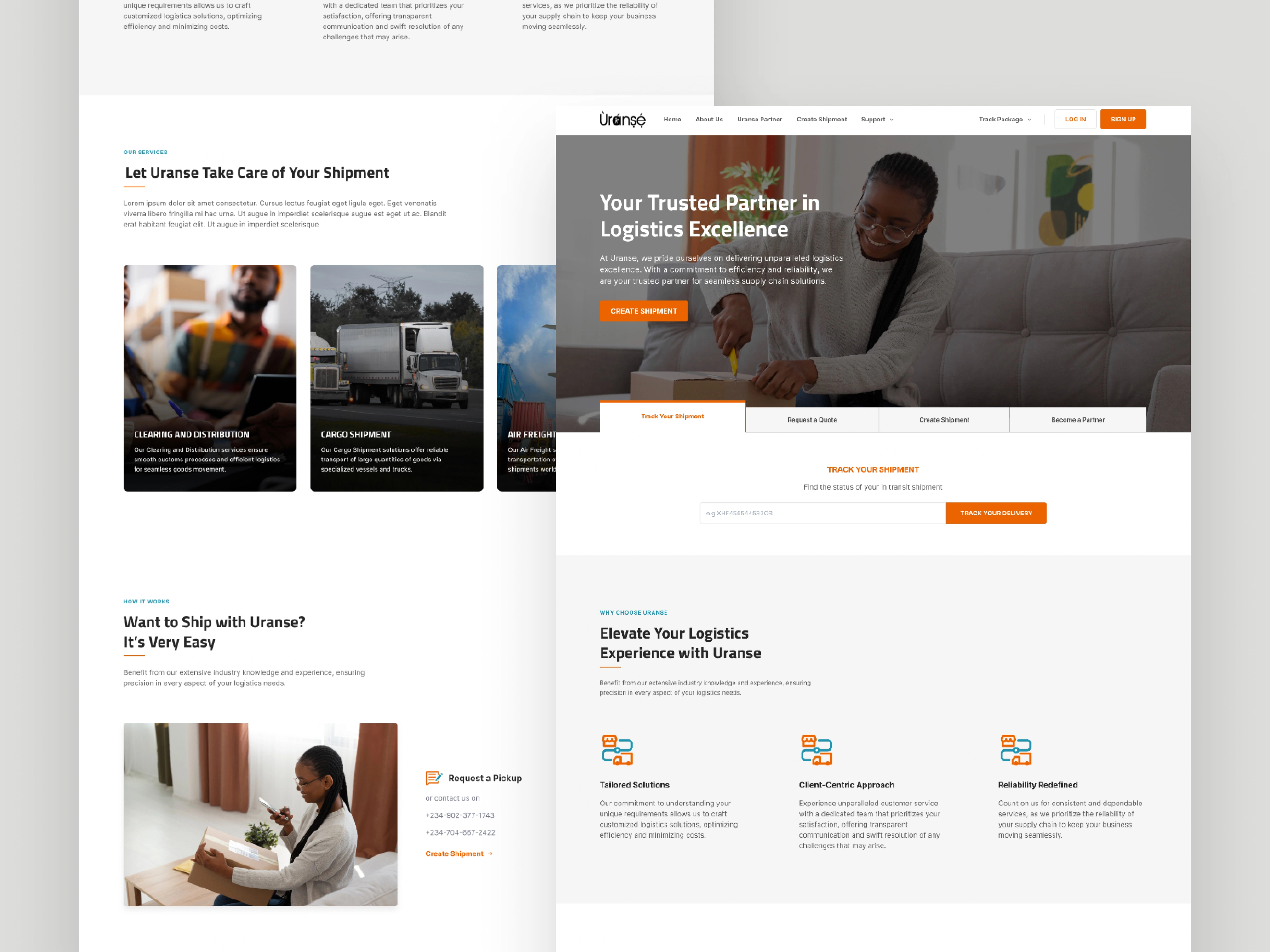 Homepage Screen
