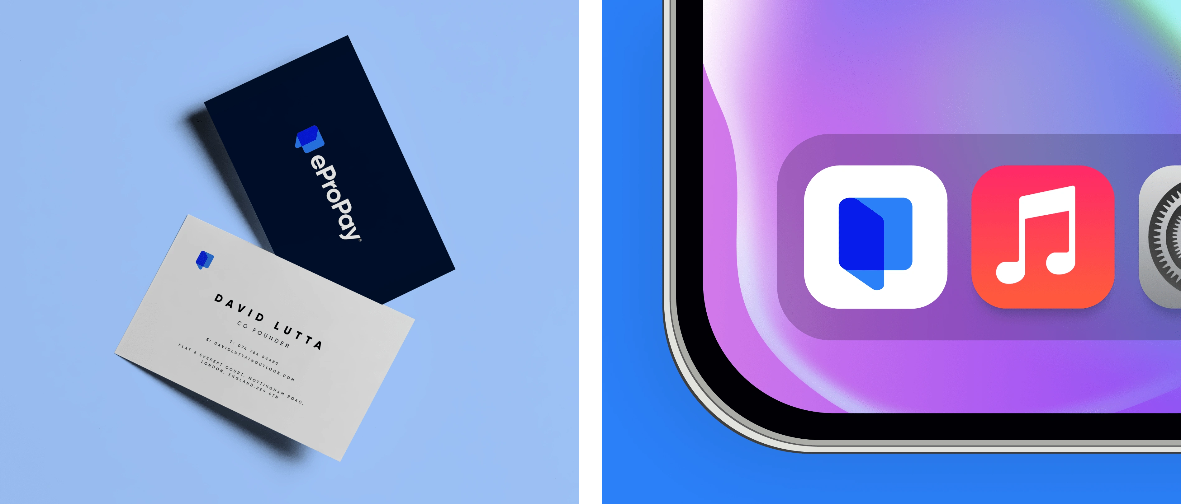 Business card & app Icon
