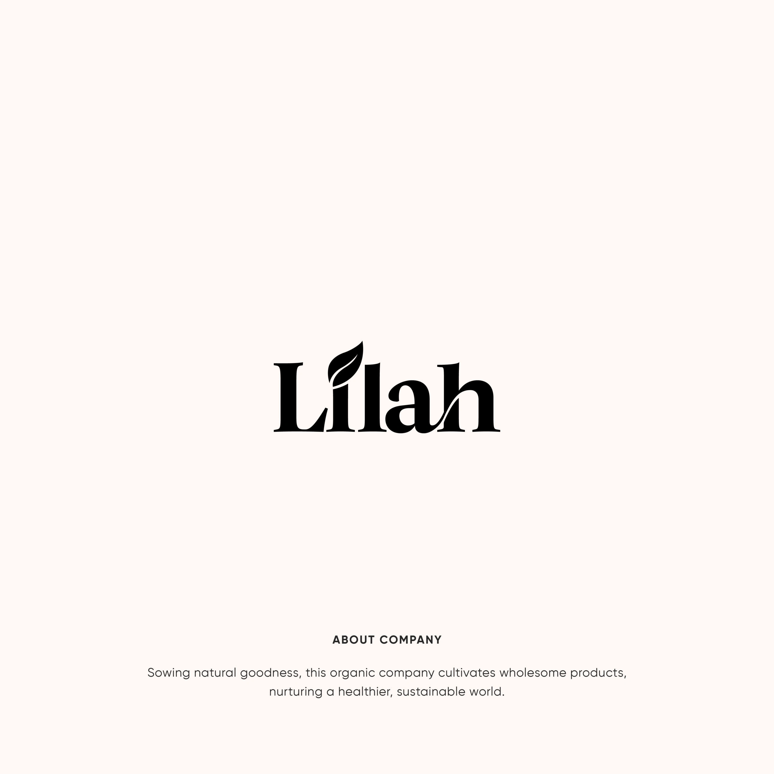 Lilah Logo Design