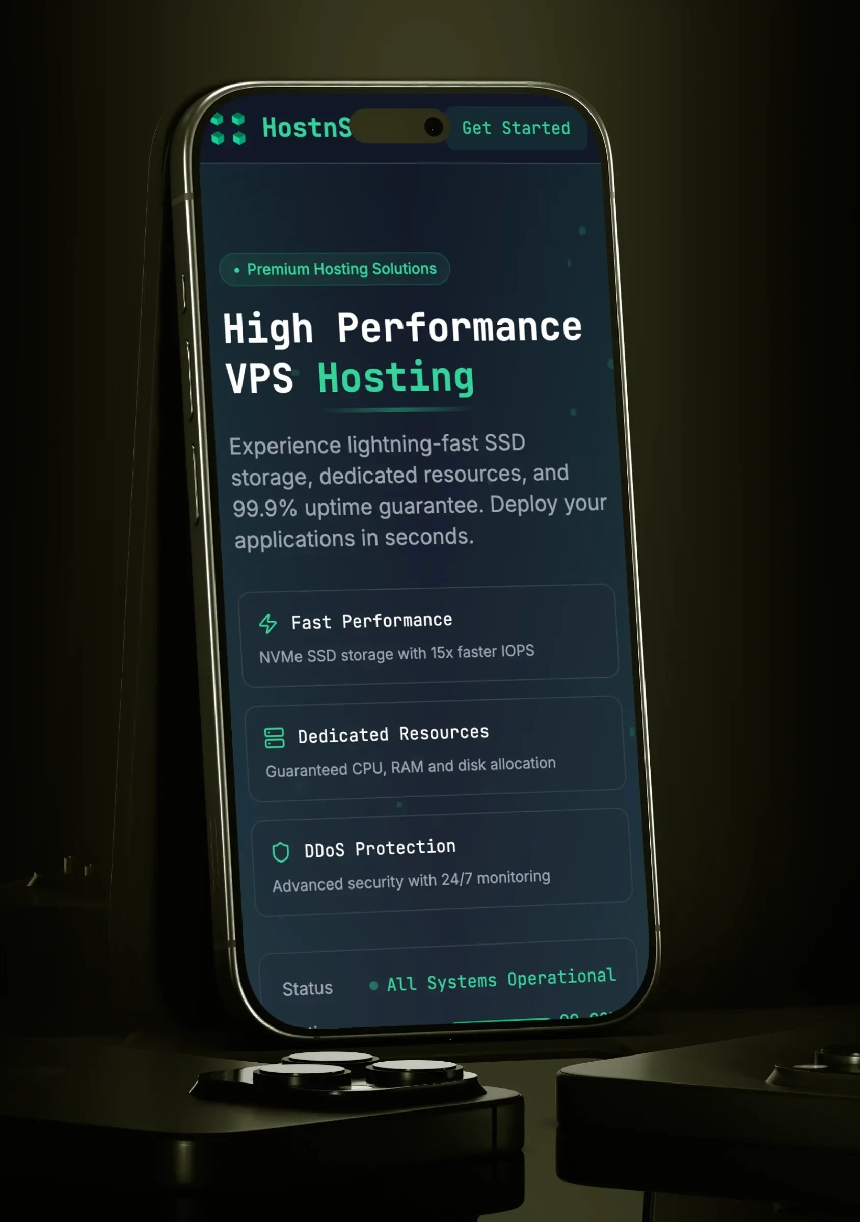 Mobile-first design optimized for performance, ensuring consistent usability and visual balance on all screens.