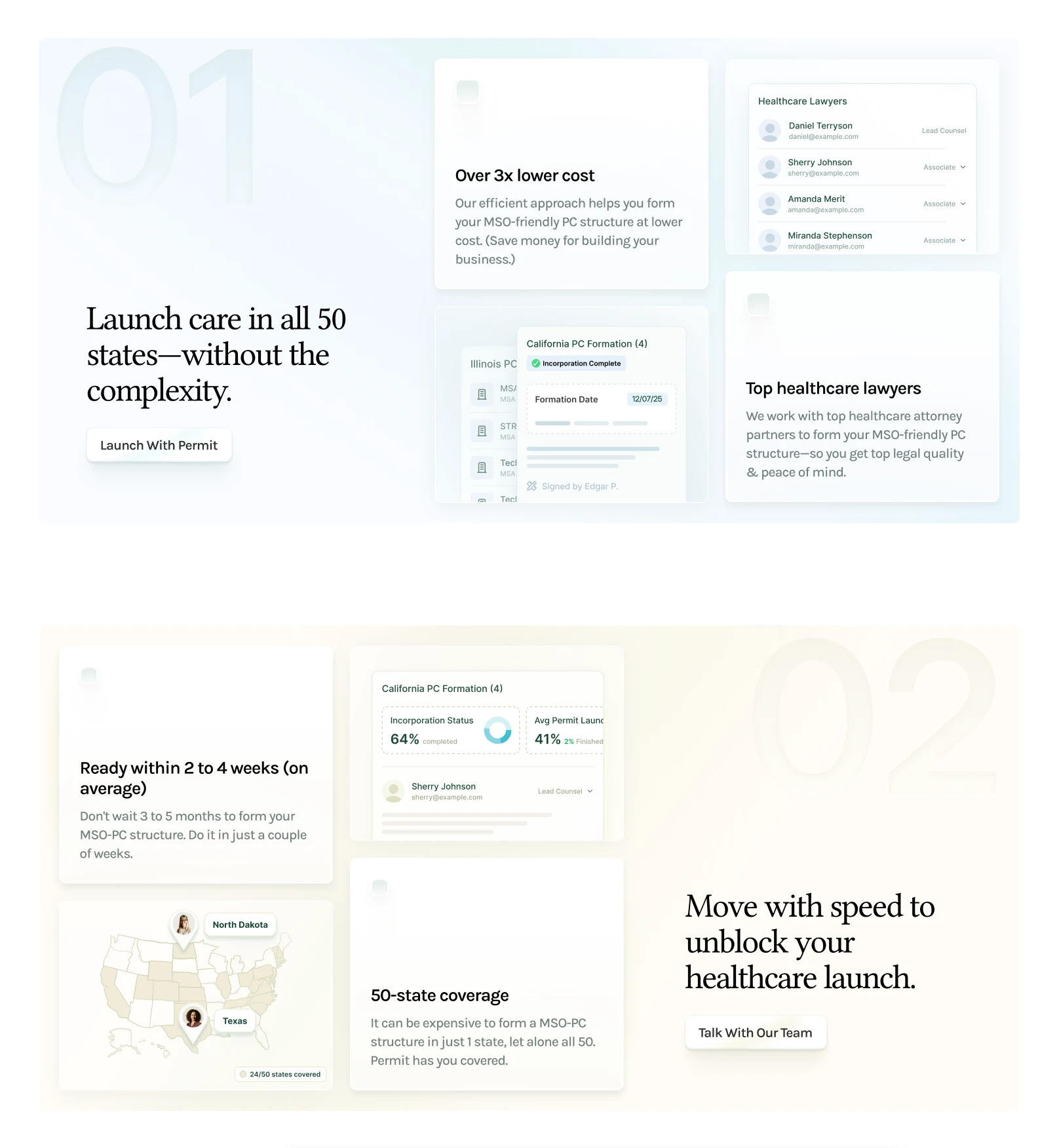 Core Benefits Section
