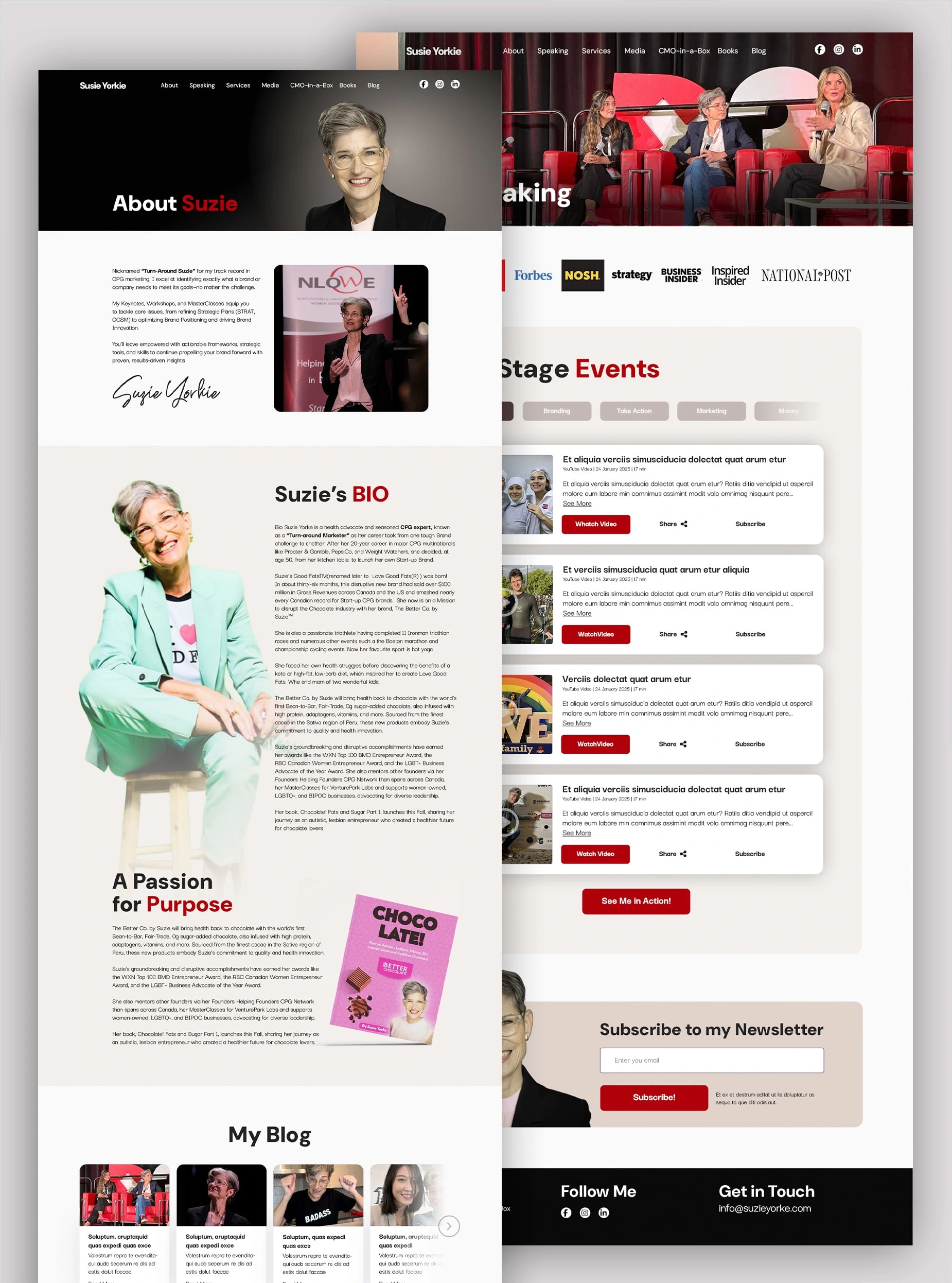 Dedicated section for promoting exclusive mentorships in marketing with lead generation focus.