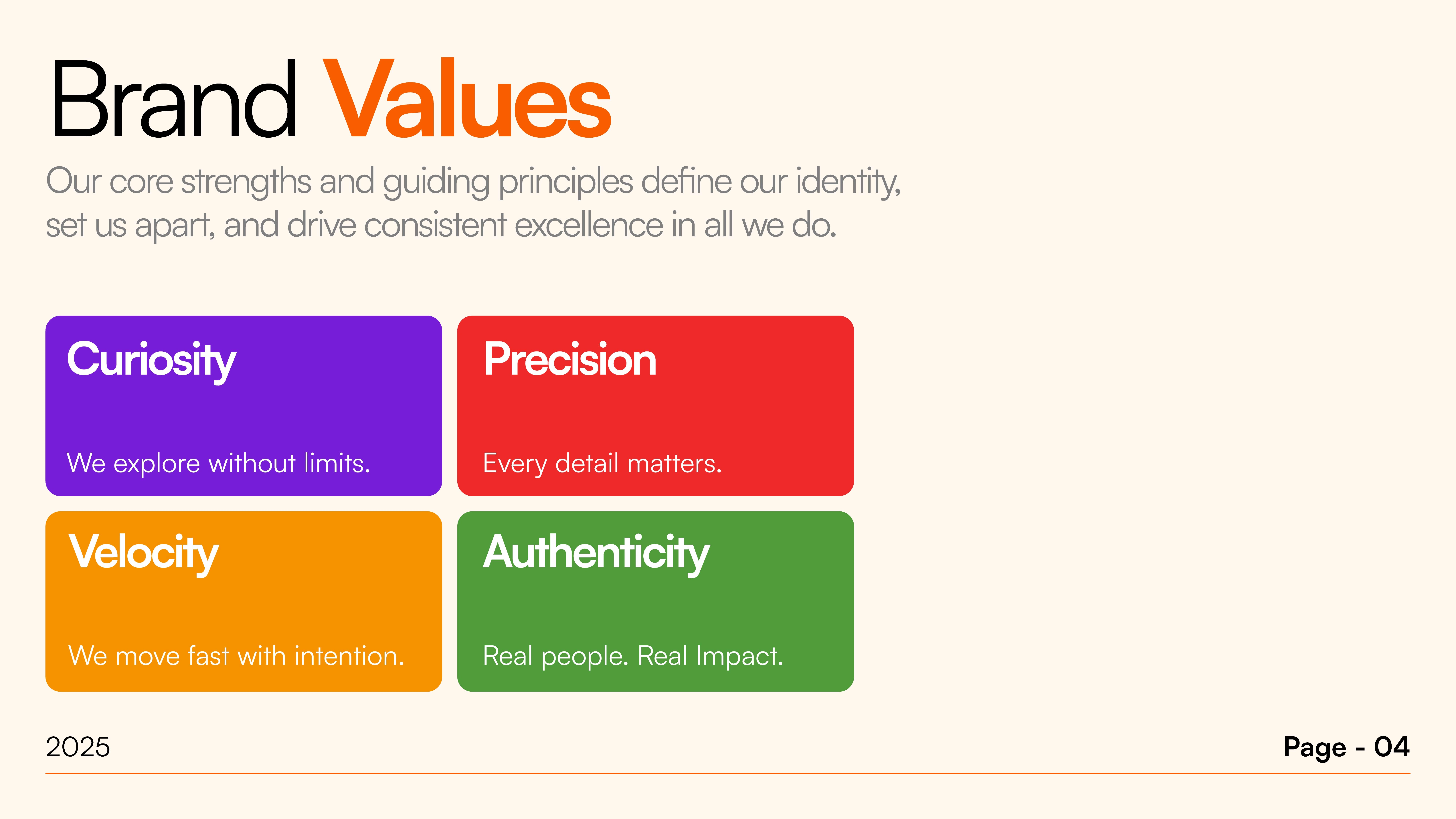 1.2 Brand Values