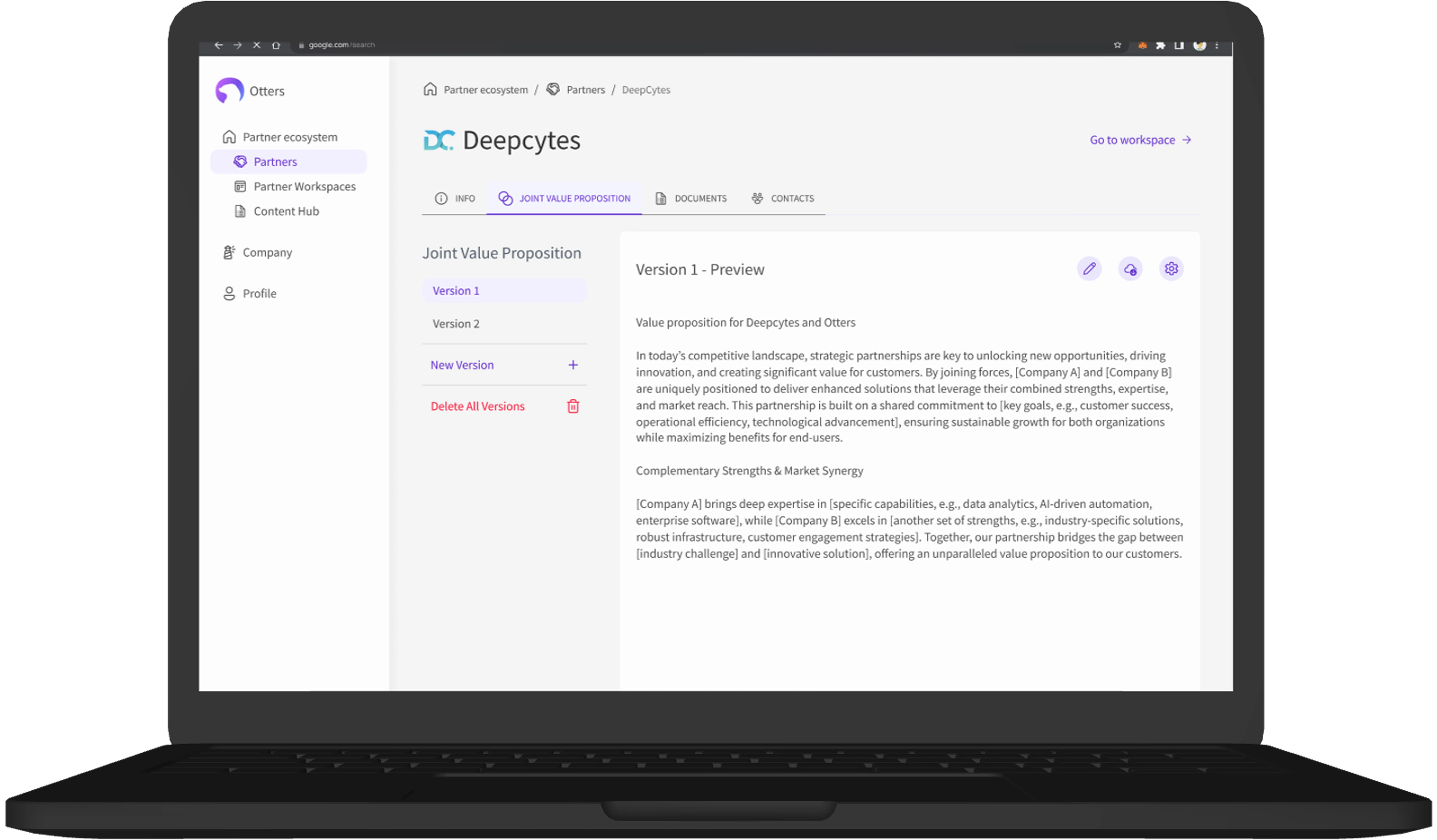 Interface - JVP created