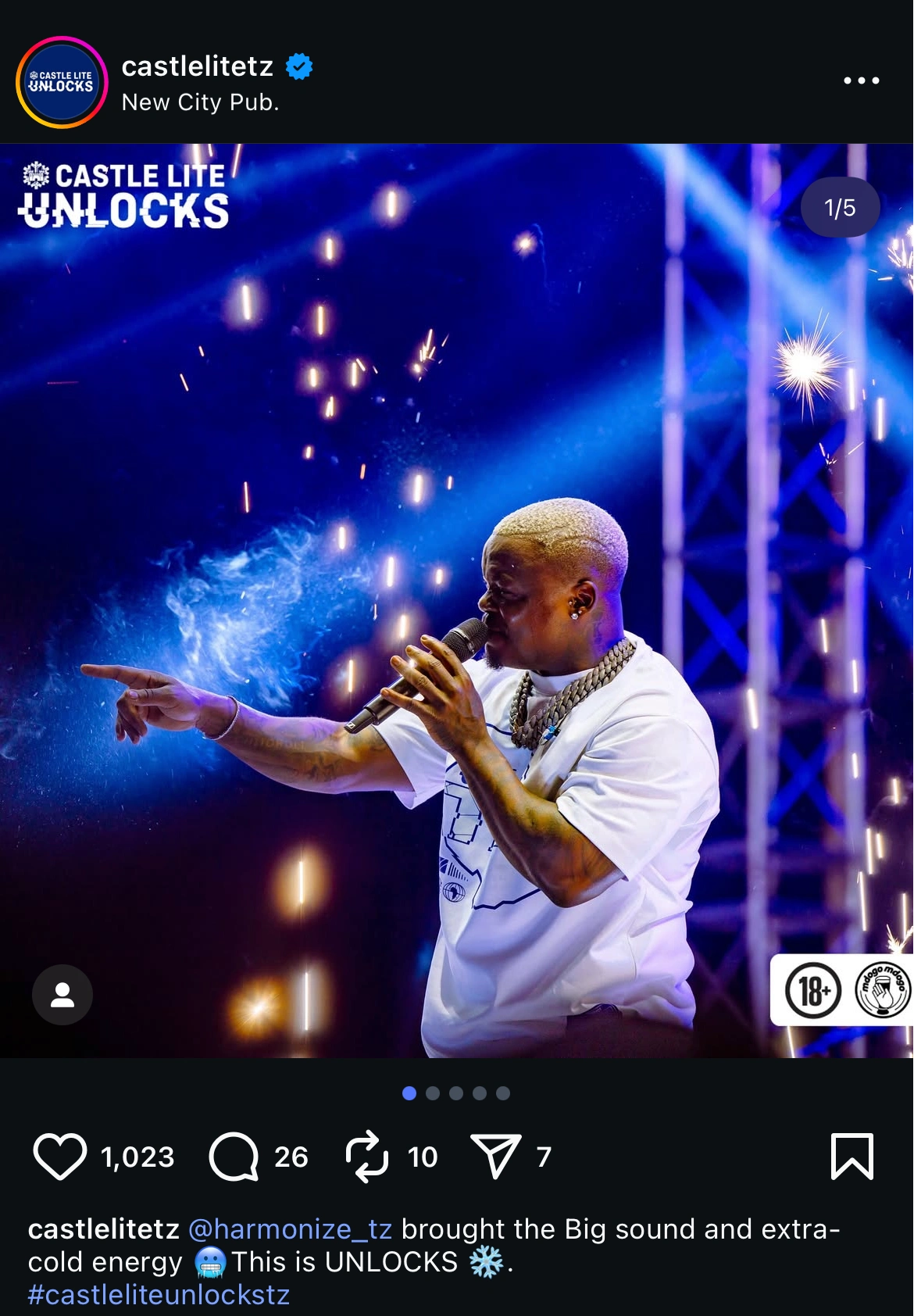 Headlining Artist Post Performance, which I coordinated for Shot with the Production Team