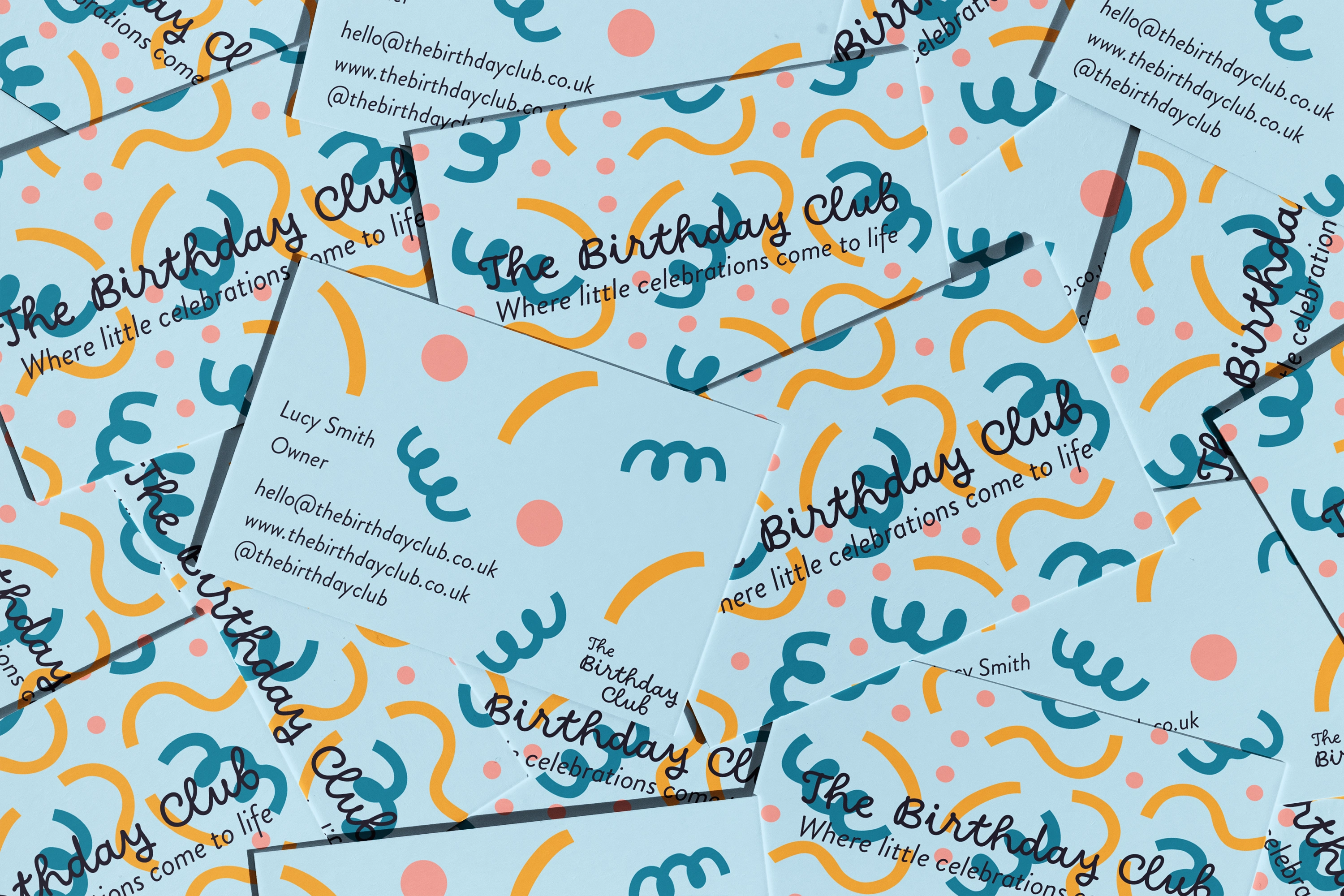 The Birthday Club Business Cards