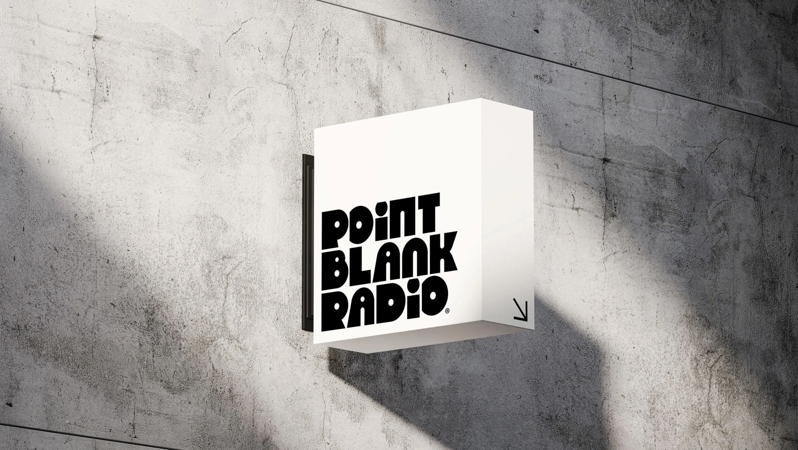 POINT BLANK RADIO Brand Identity By Alex Aperios POINT BLANK RADIO Brand Identity By Alex Aperios