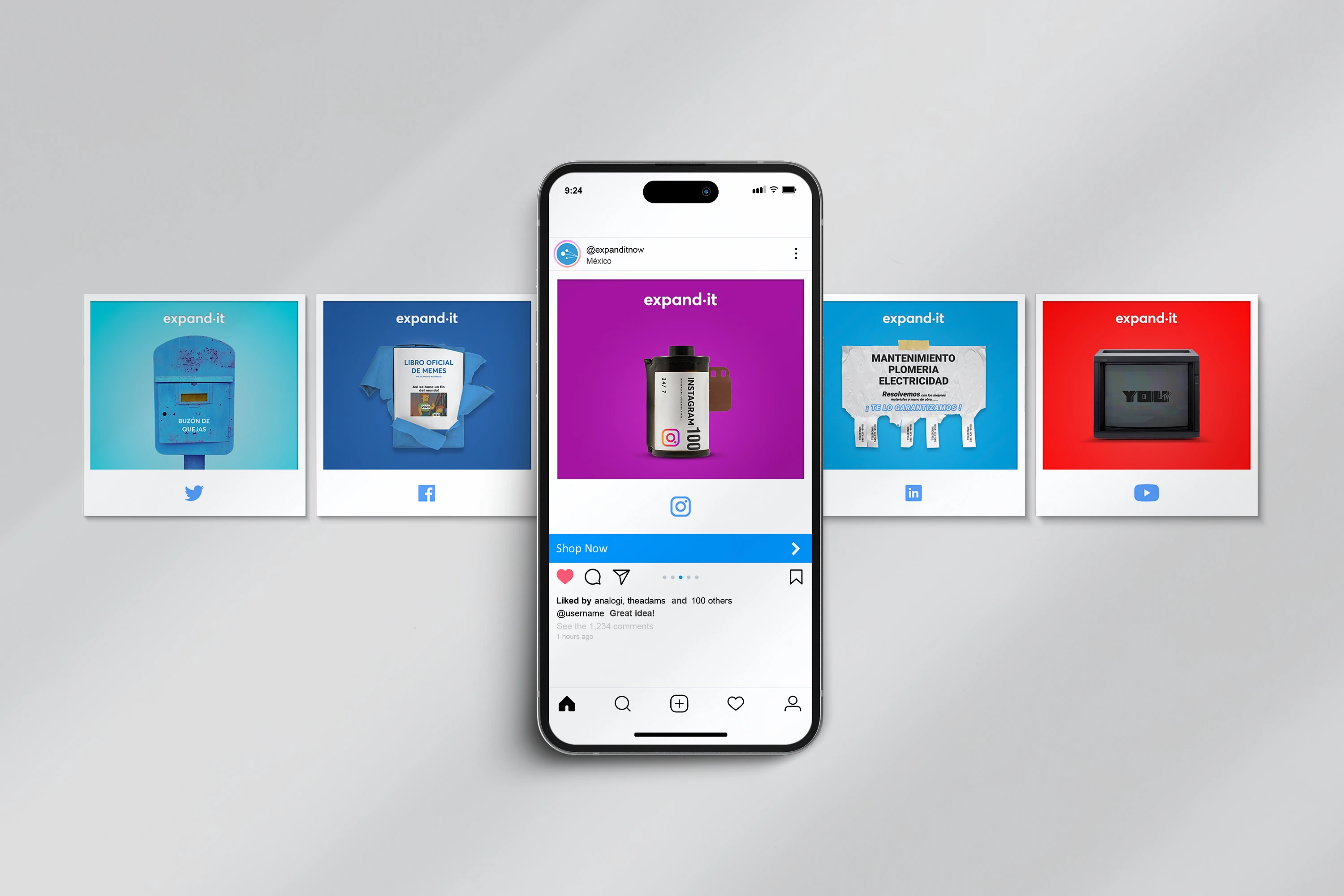 Social Media Management for expand·it