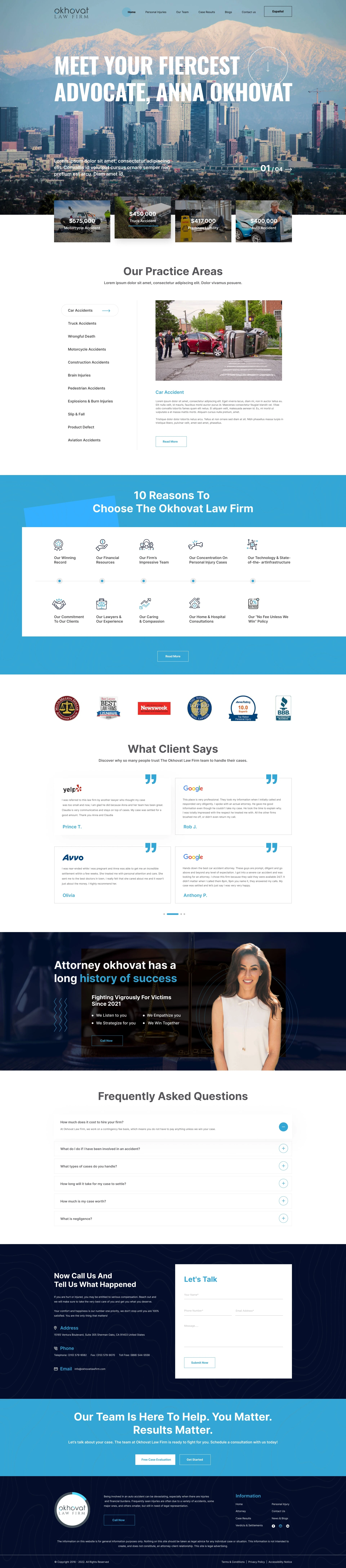 Okhovat Law Firm - Legal Services