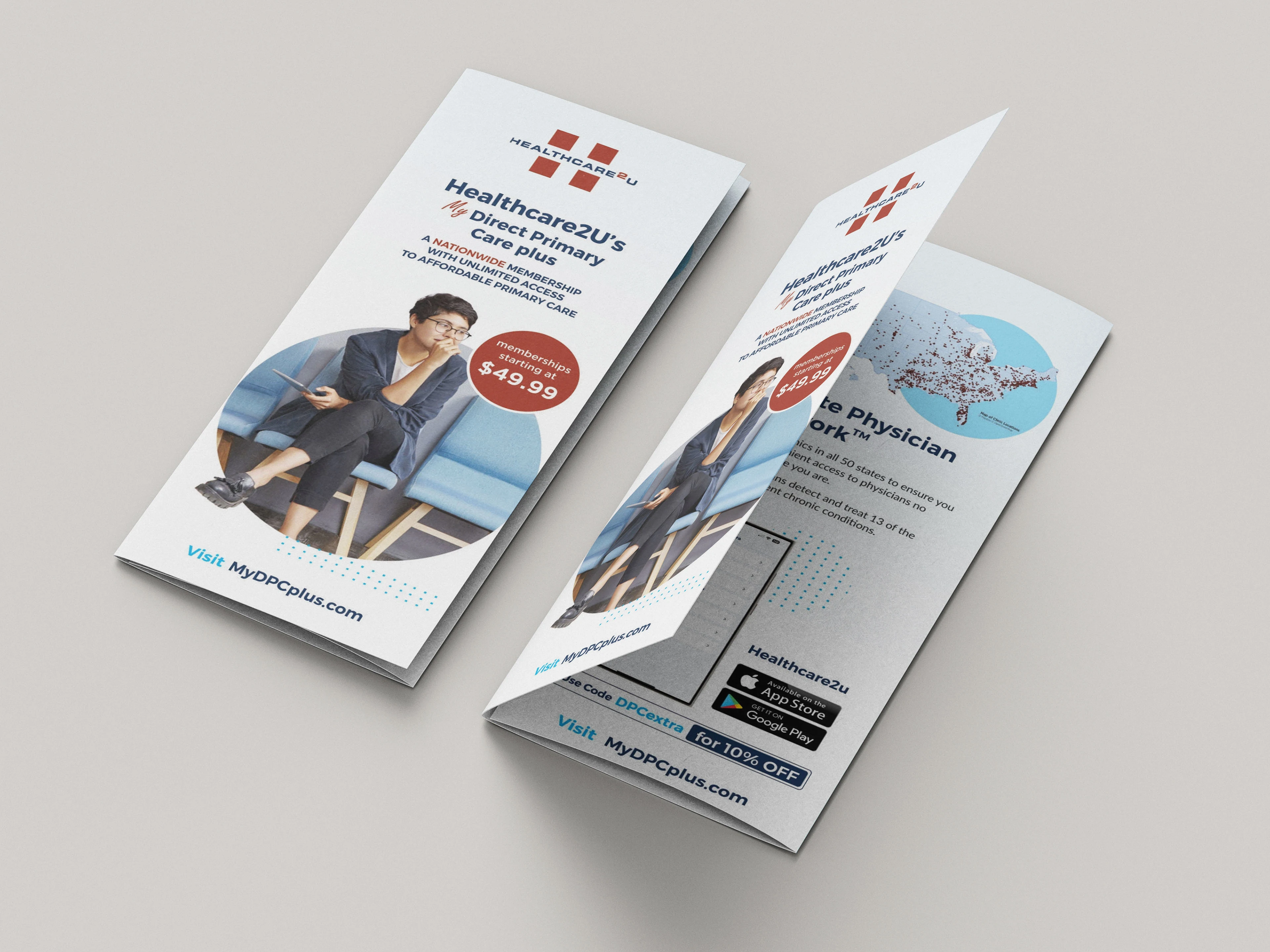 Direct Primary Care Plus Brochure Design
