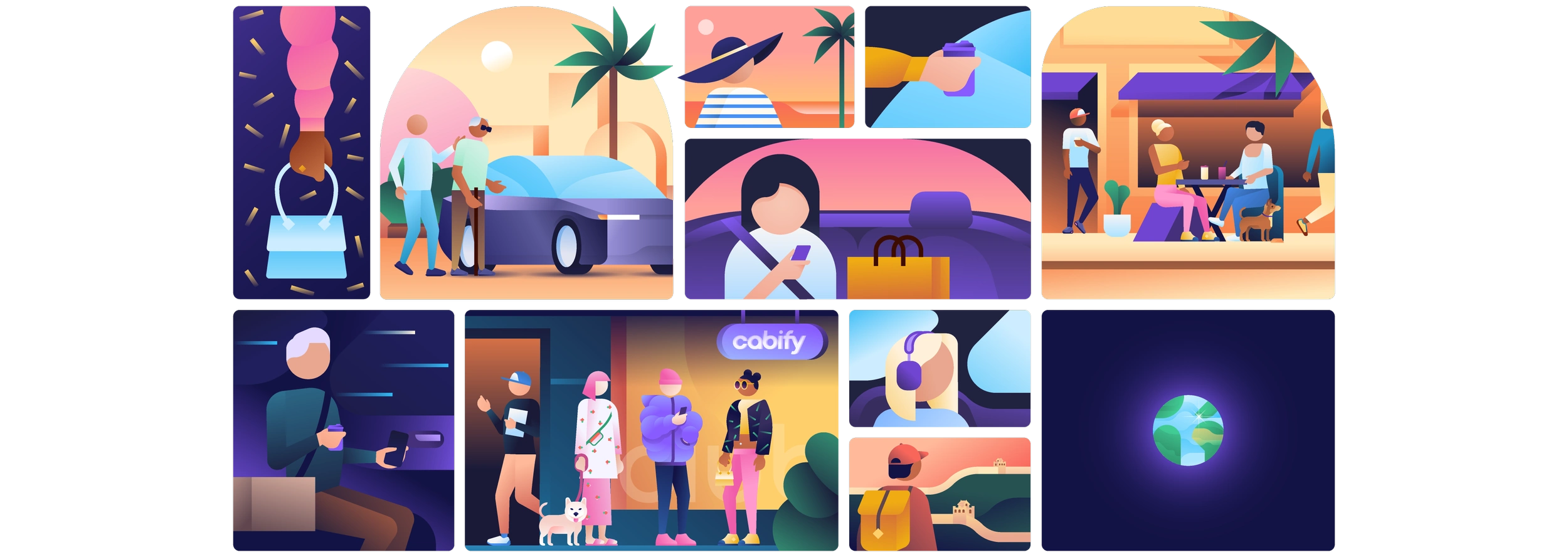 Social media pieces