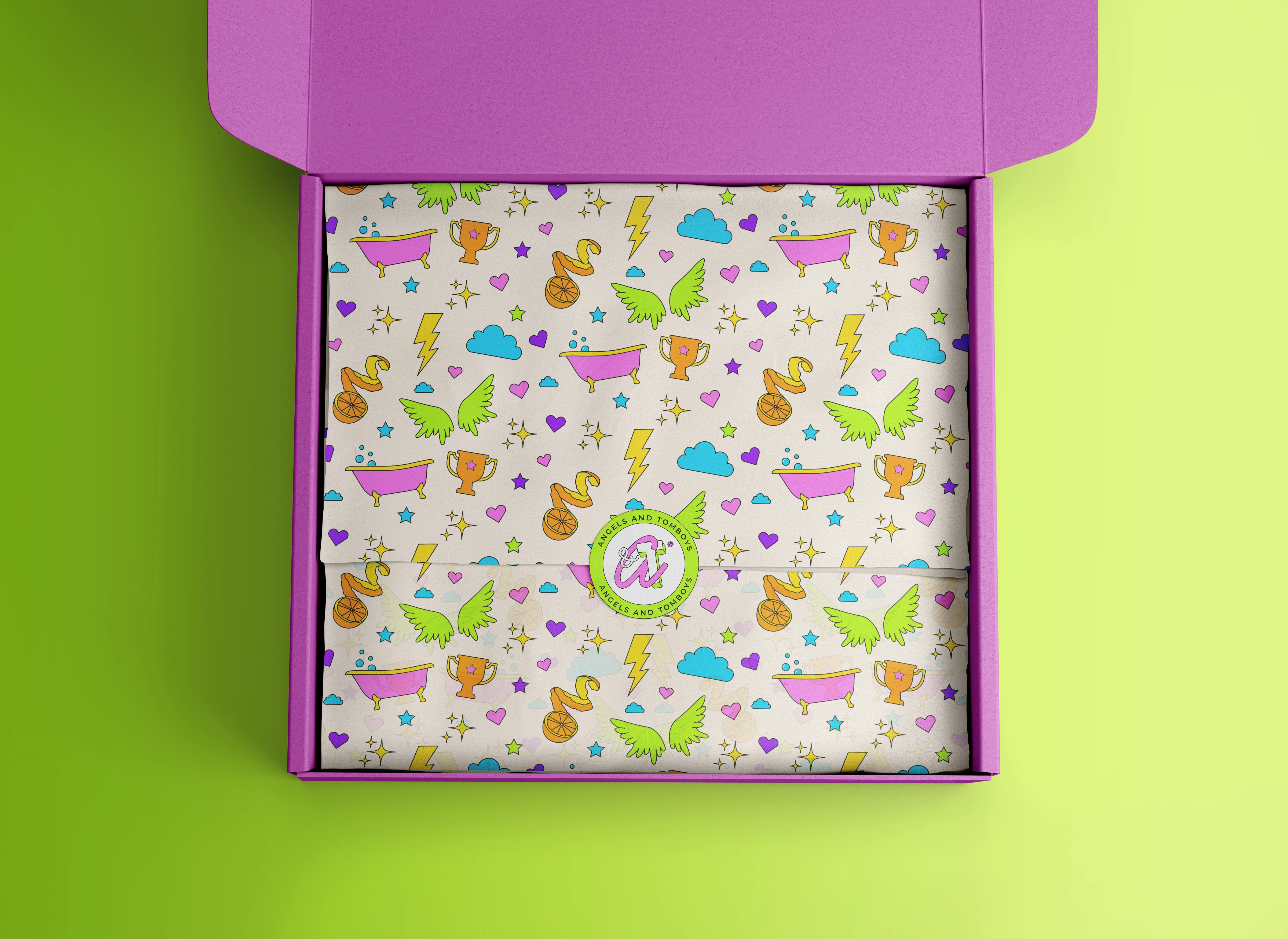 Box packaging design