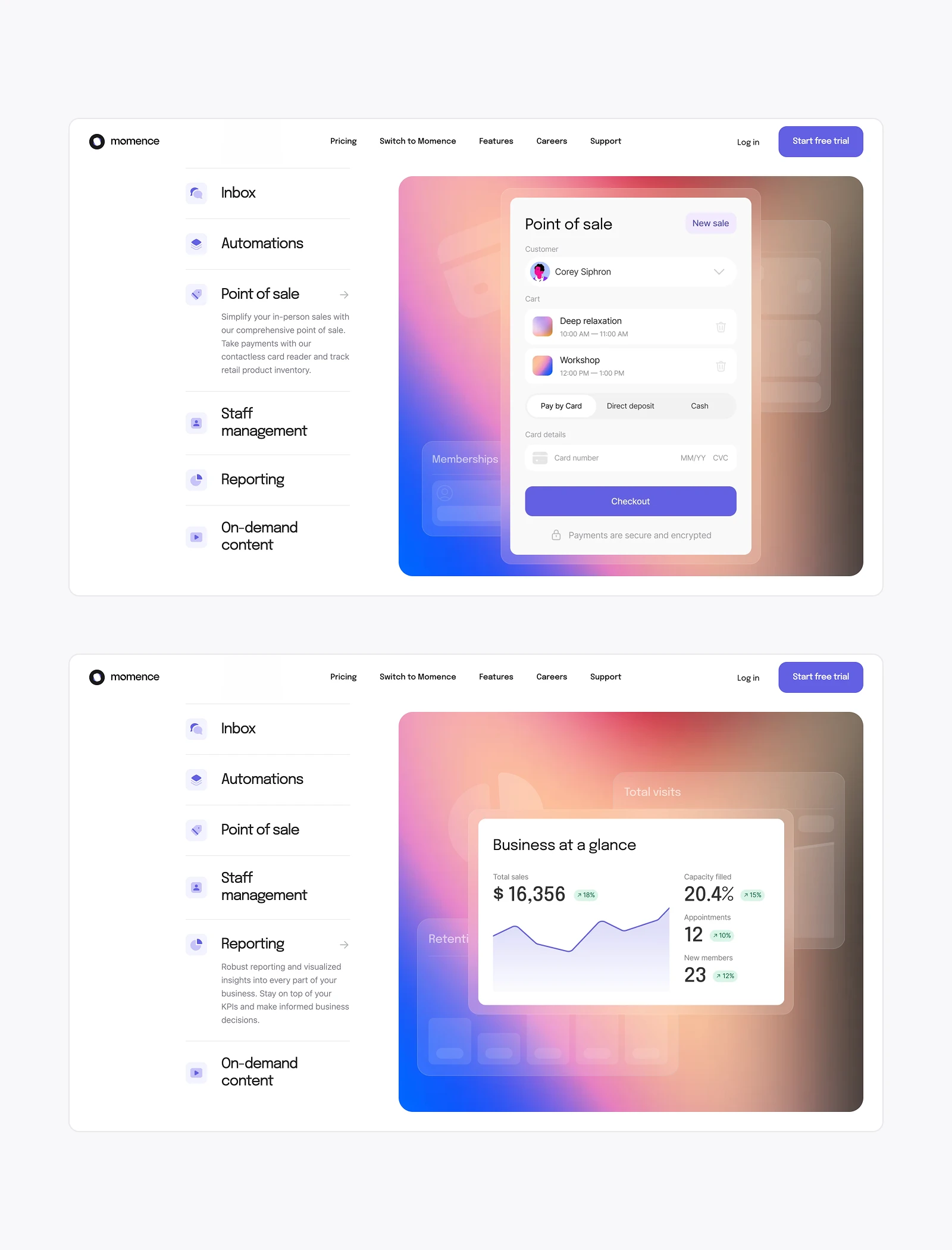 Key functionality highlights