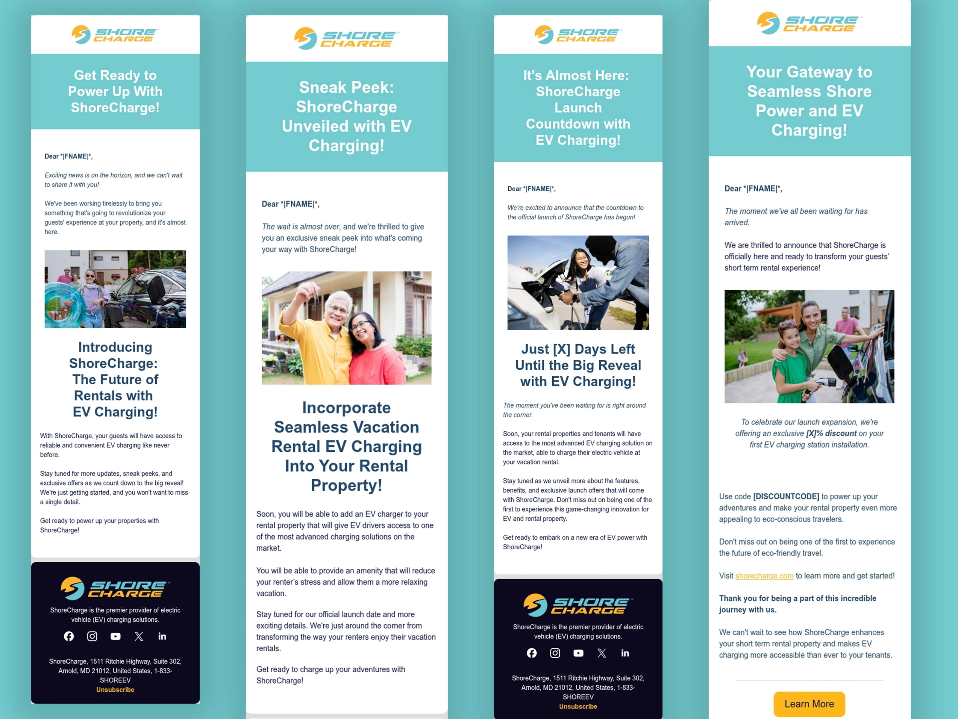 Multi-email sequence for launch