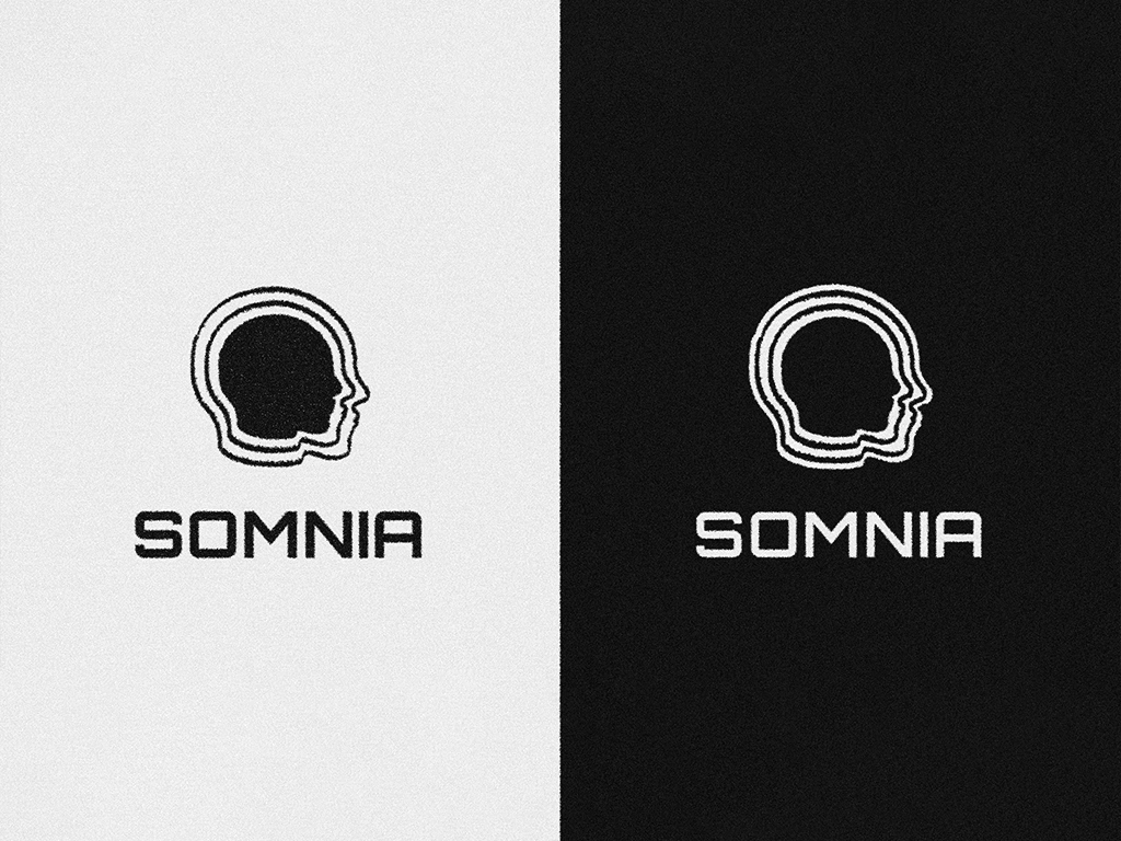 The Logo in White & Black