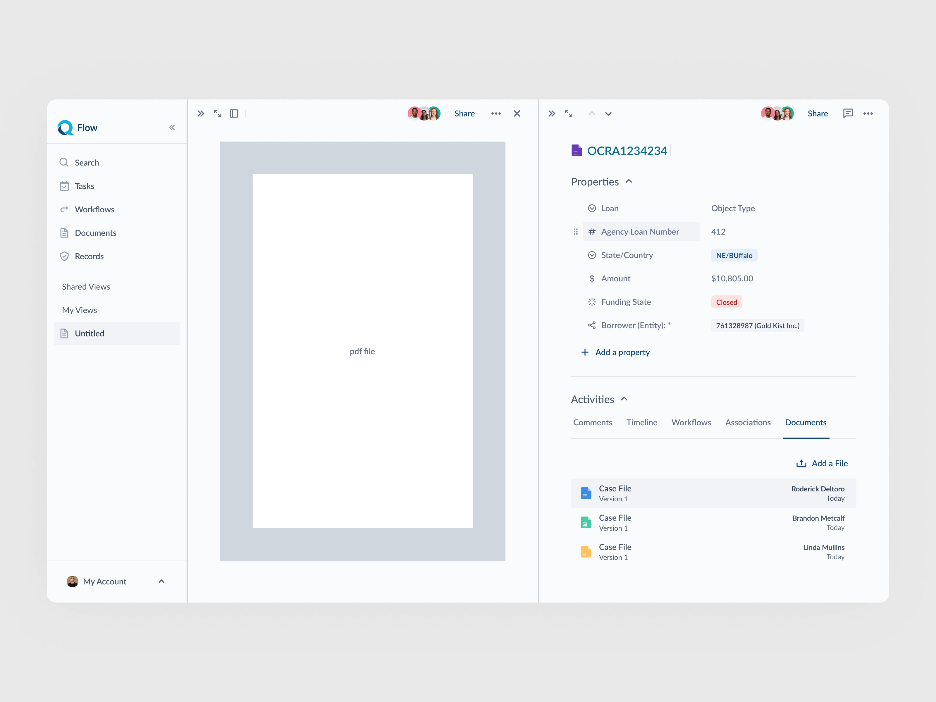 Business Document - Drawers Management