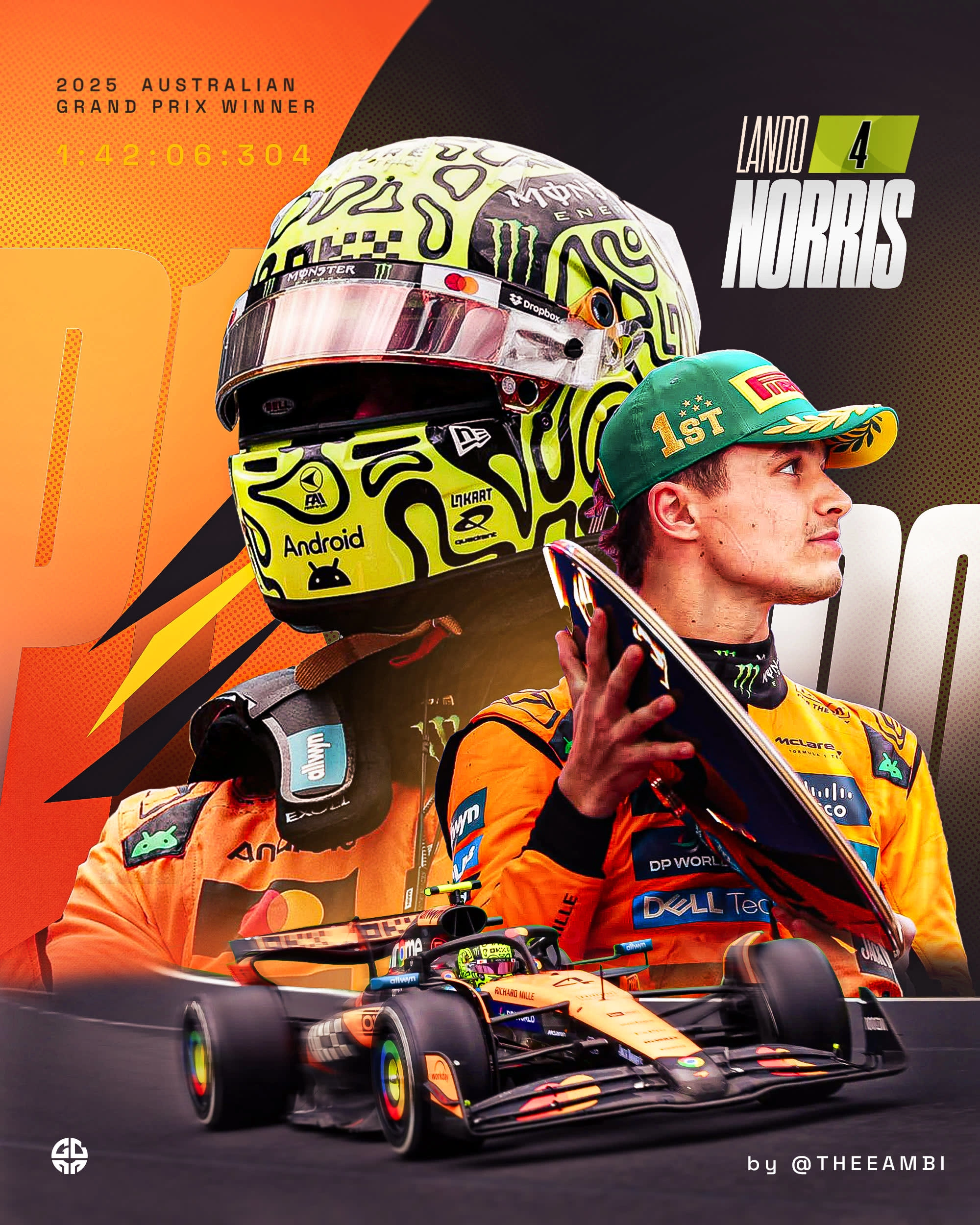 Oscar Piastri wins the 2025 Australian Grand Prix