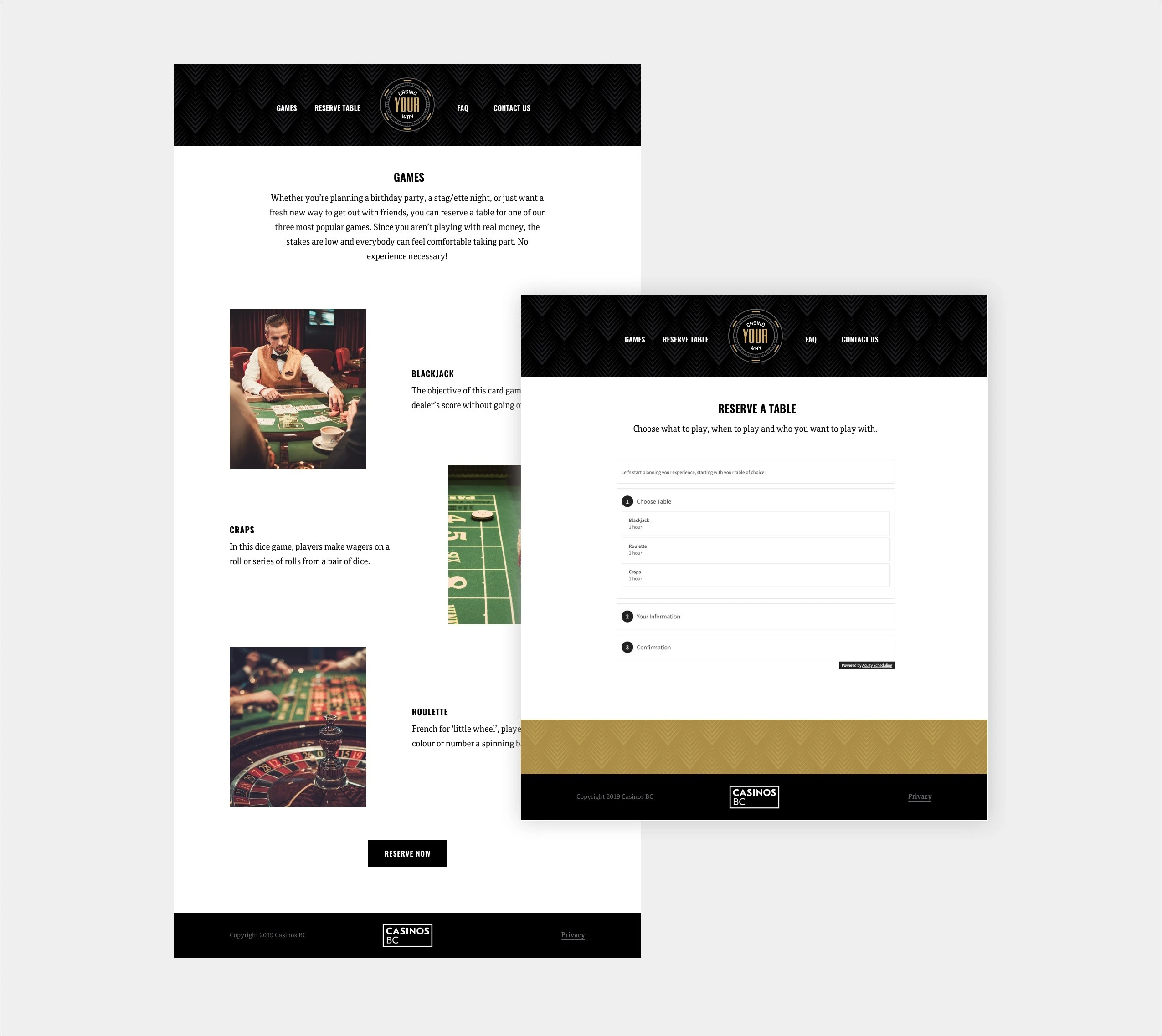 I collaborated closely with the team to provide assets that would achieve the desired effect on their Squarespace website and booking platform.