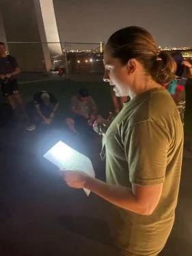 31 Heroes - 31 Mile Ruck   Reading Biography of 31 Hero Warrior on August 3, 2024 in  Washington D.C.